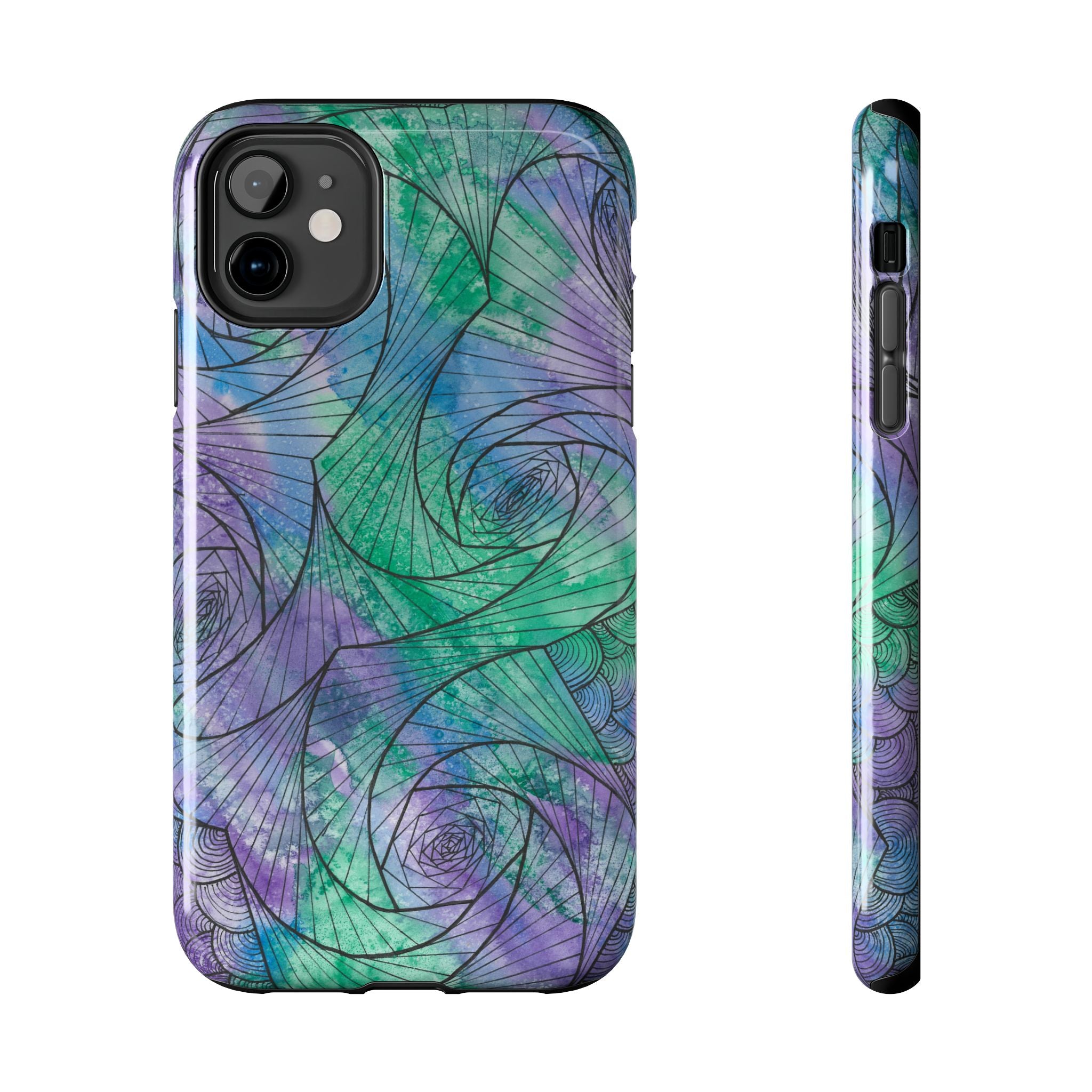 Tough Phone Case - All iPhones and Samsung Galaxys - Exciting Abstract Design  #50 If Not Now When