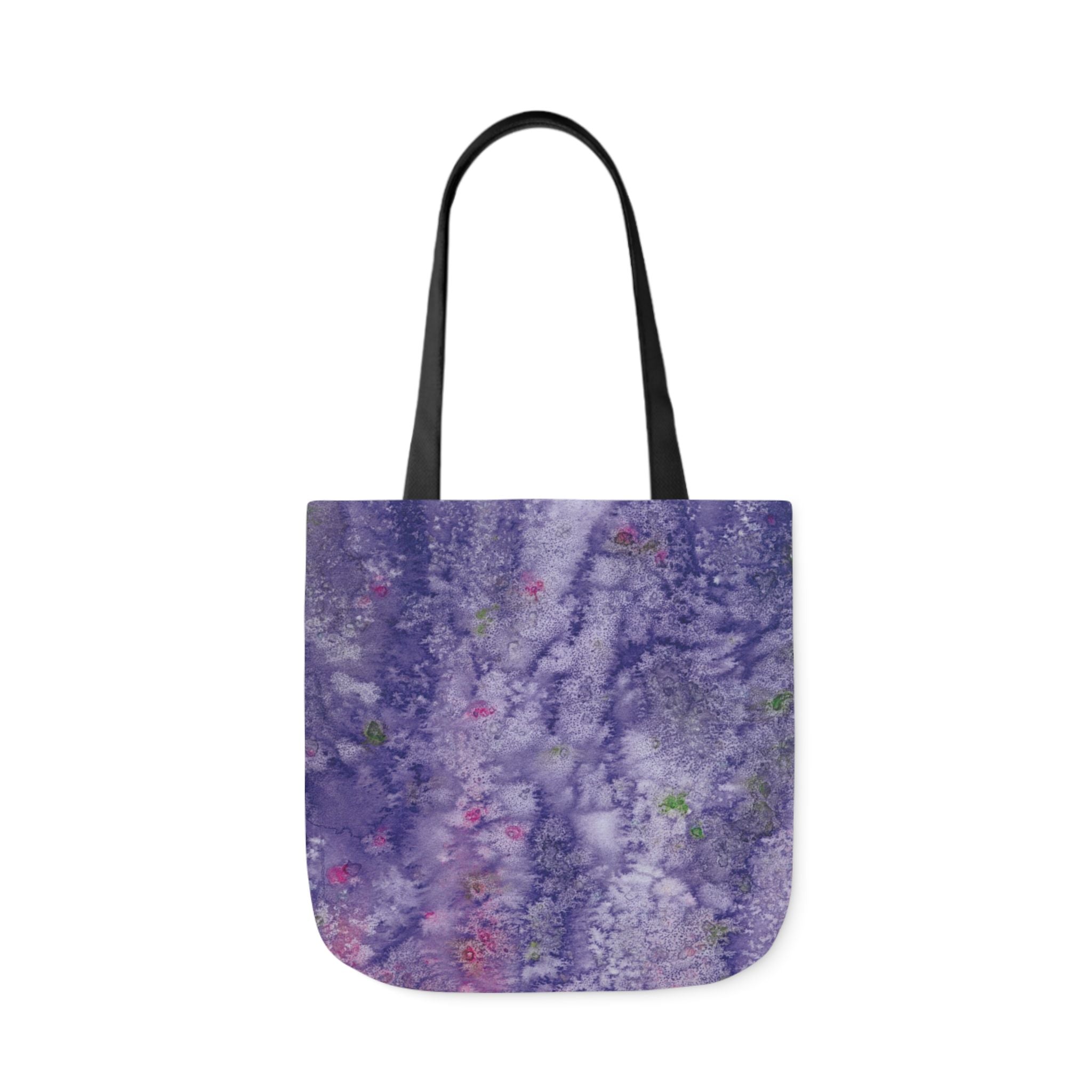 Canvas Tote Bags, Colourful Abstract Designs, 5-Color Straps, 3 Sizes.  For Family and friends or a Special Gift #86 Birthday Fairies