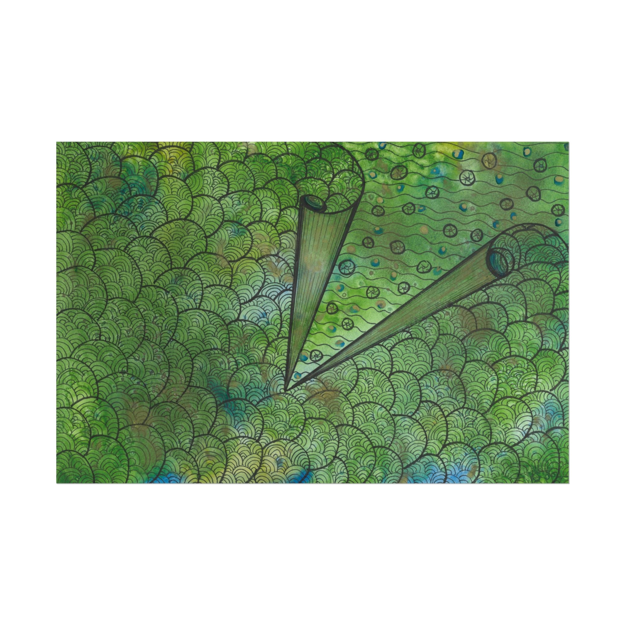 Large Colourful Wall Art, Posters & Prints, For Office, Bedroom or Living Room, or Special Gift #69 New Horizons