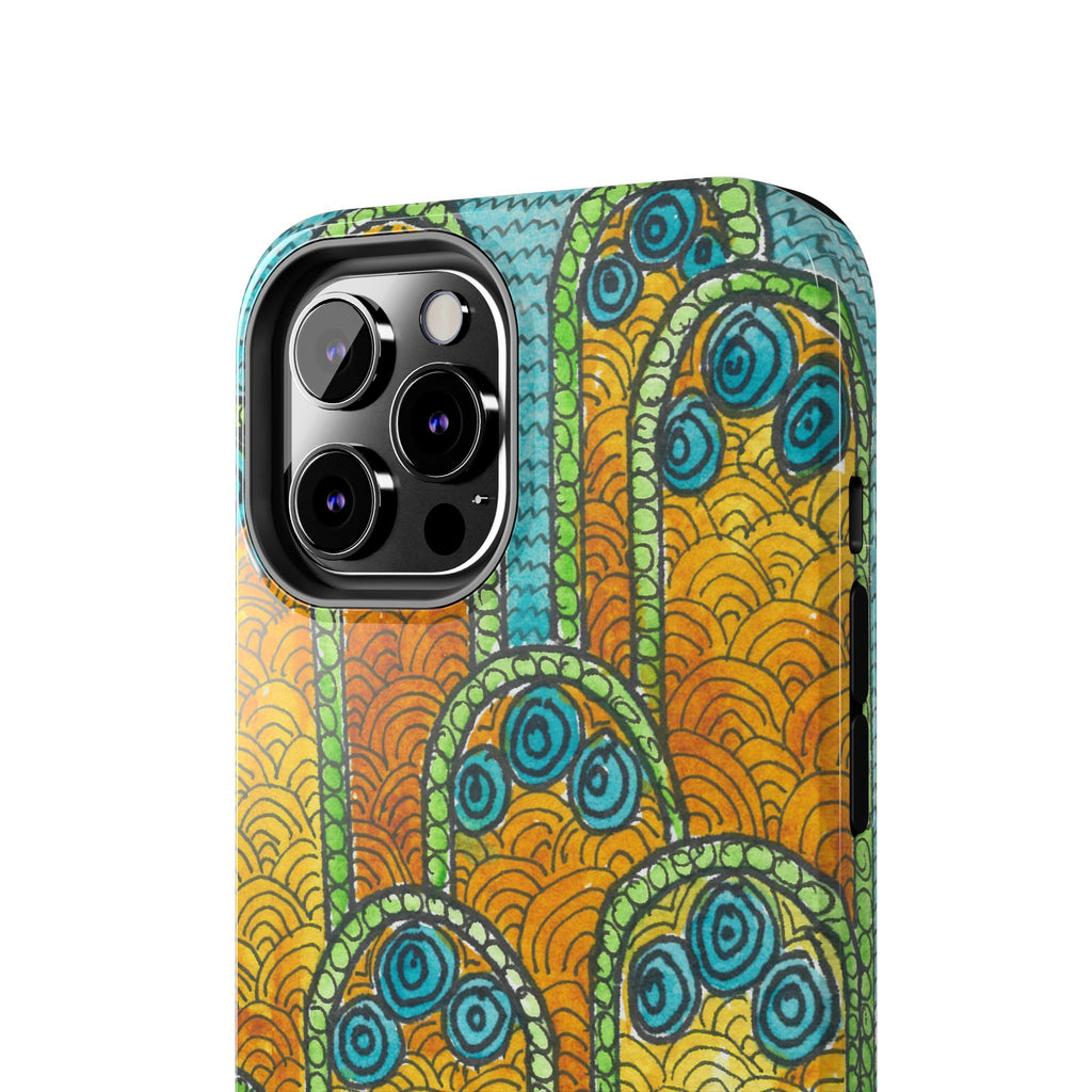 Tough Phone Case - All iPhones and Samsung Galaxys - Exciting Abstract Design #87 Belgrade Impressions - Serbia