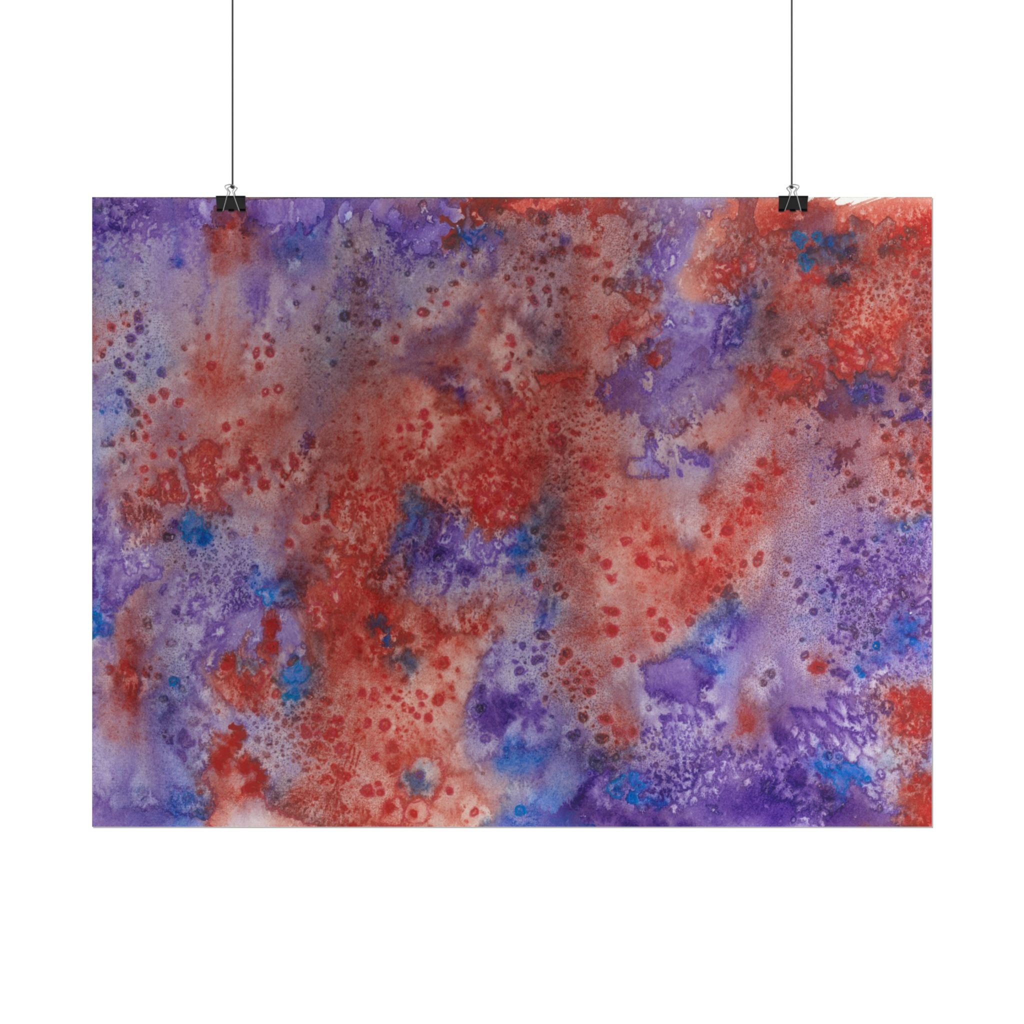 Large Colourful Wall Art, Posters & Prints, For Office, Bedroom or Living Room, or Special Gift #51 In The Beginning