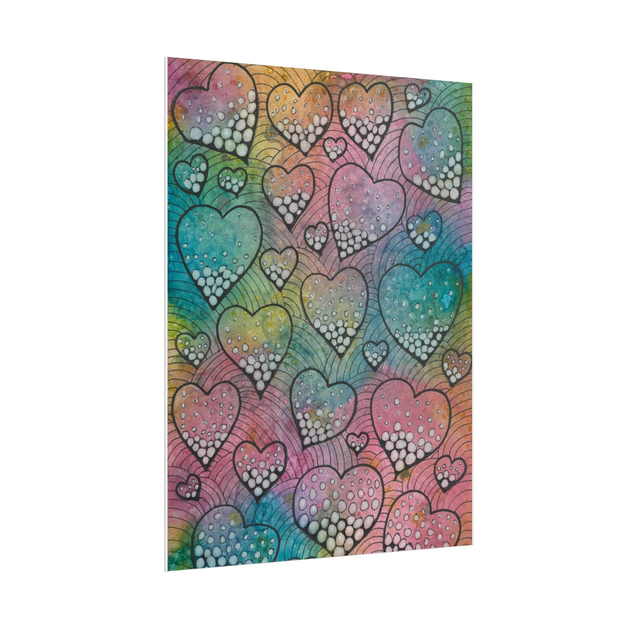 Large Colourful Wall Art, Posters & Prints, For Office, Bedroom or Living Room, or Special Gift #97 What's Love Got To Do With It?