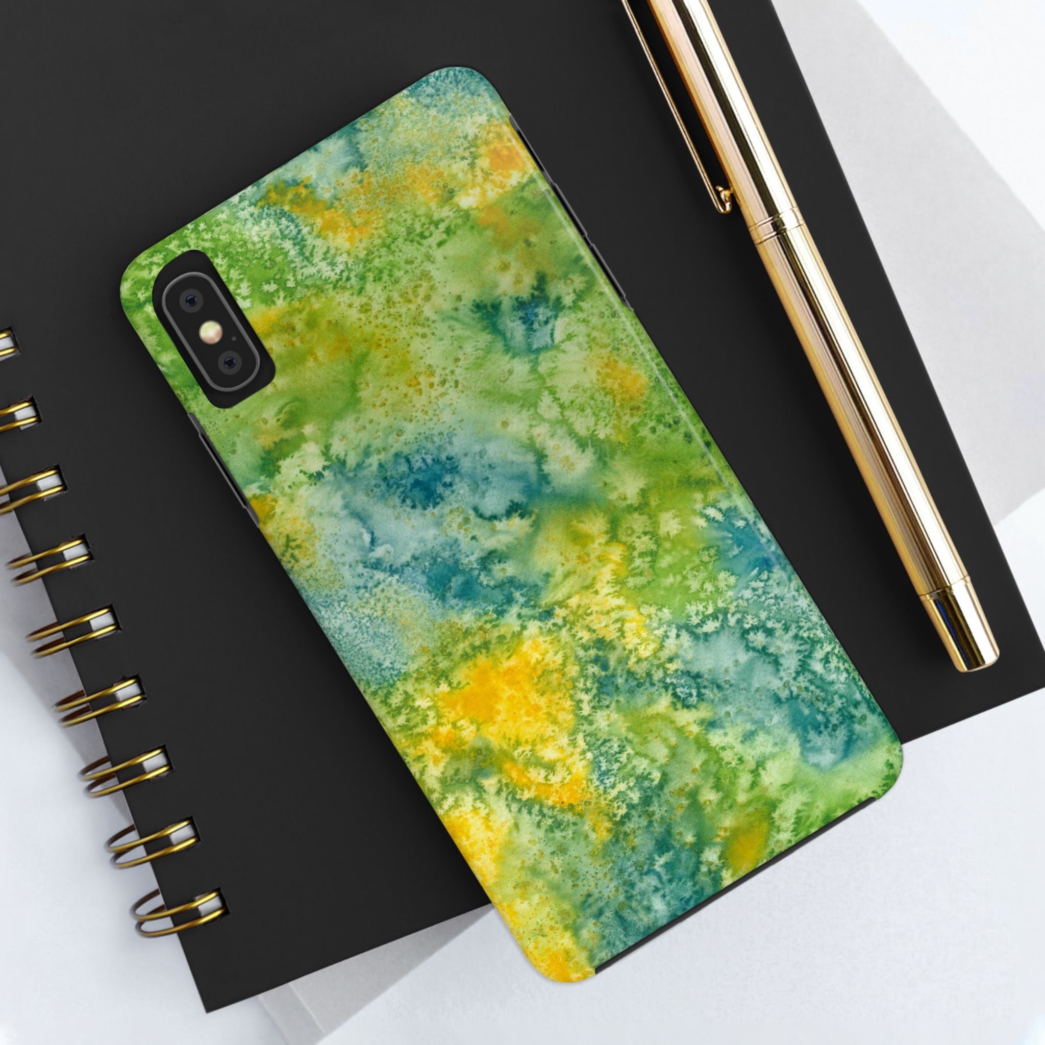 Tough Phone Case - All iPhones and Samsung Galaxys - Exciting Abstract Design #52 View From Above