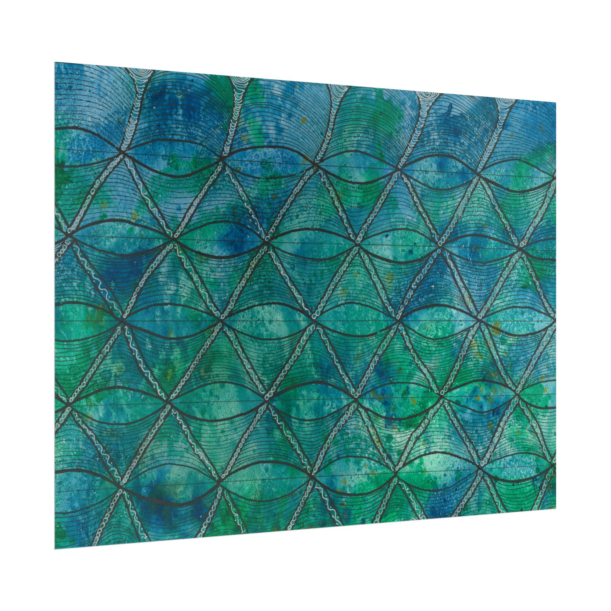 Large Colourful Wall Art, Posters & Prints, For Office, Bedroom or Living Room, or Special Gift #58 How's The Serenity?