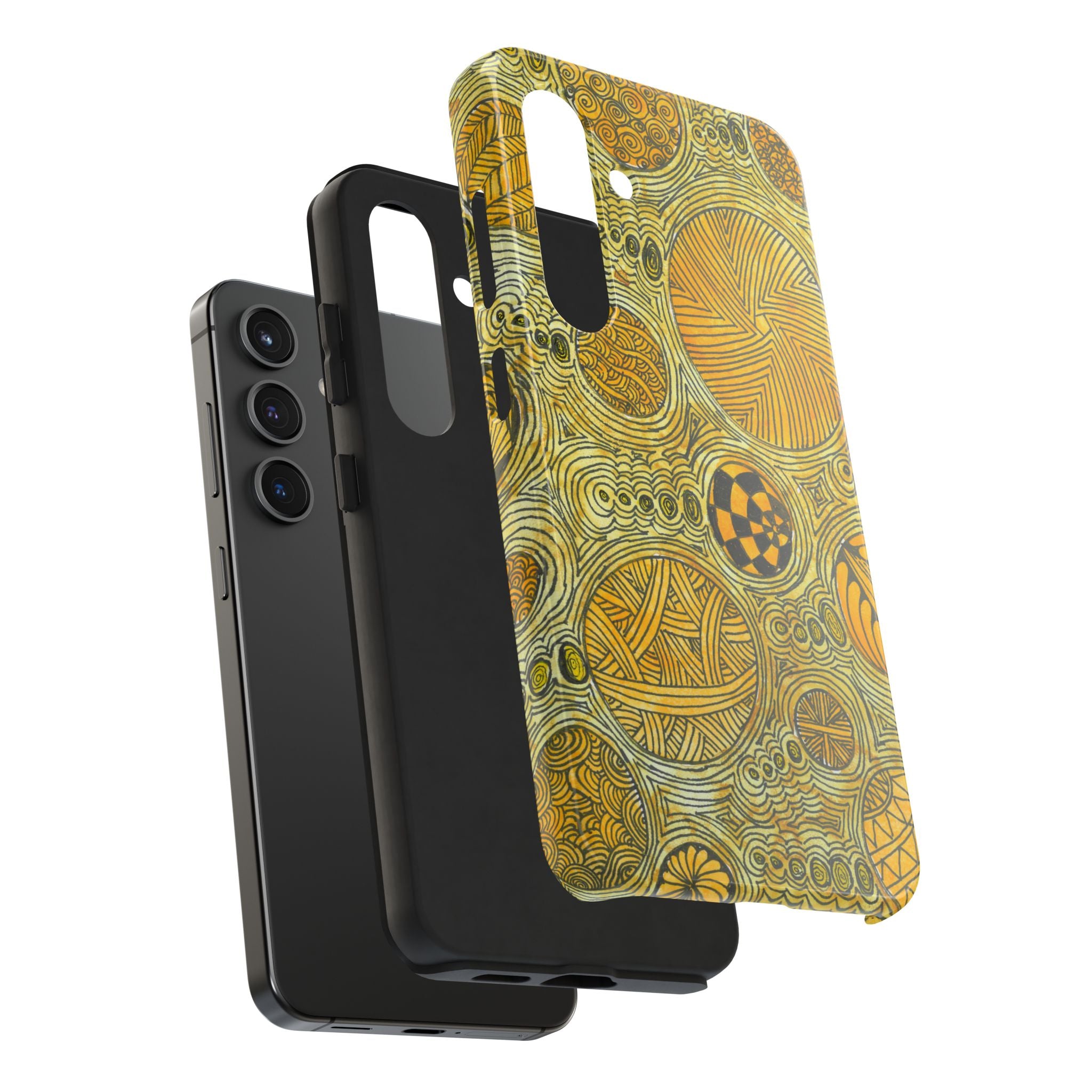 Tough Phone Case - All iPhones and Samsung Galaxys - Exciting Abstract Design #38 The Conversationalist