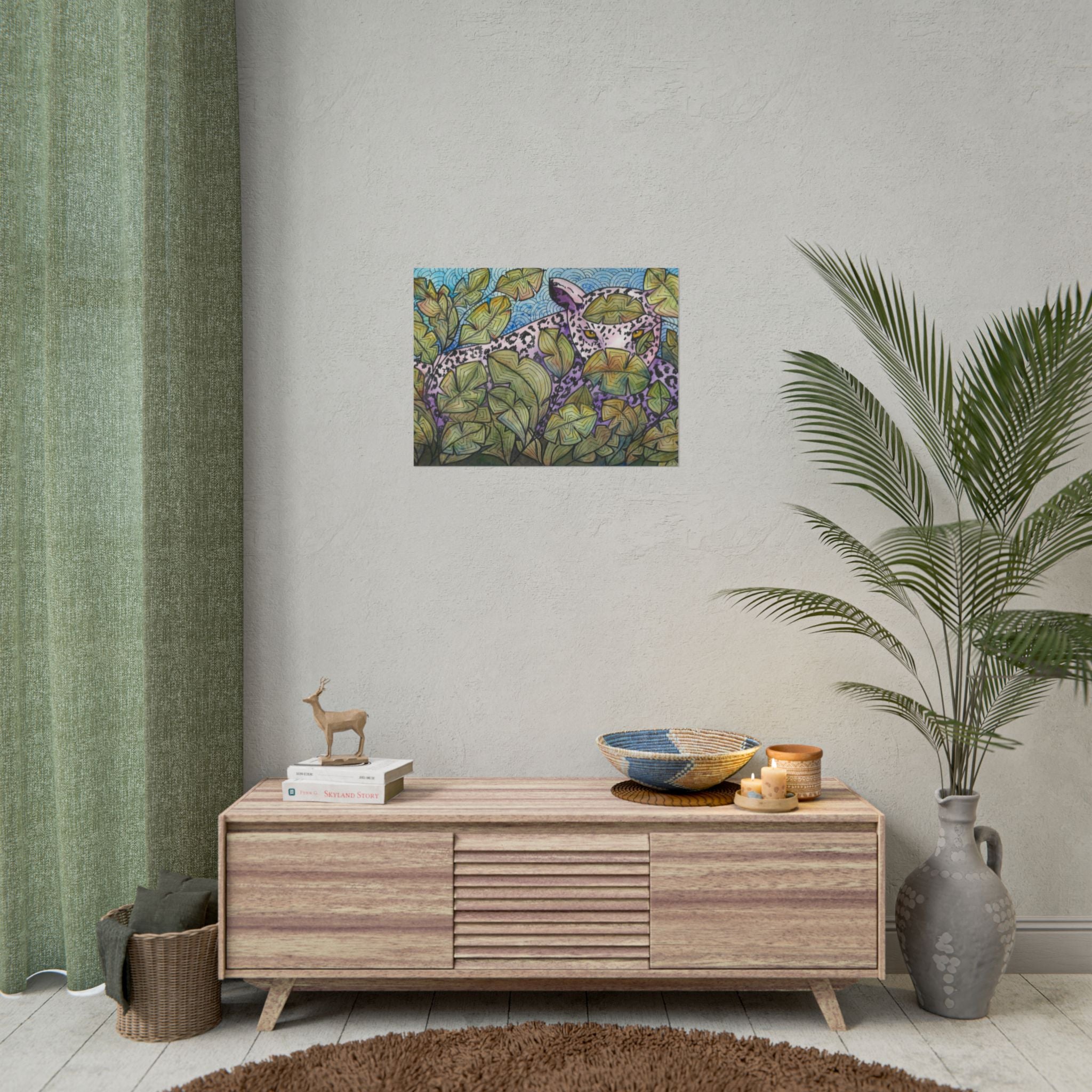 Large Colourful Wall Art, Posters & Prints, For Office, Bedroom or Living Room, or Special Gift #76 Purrfect Blend