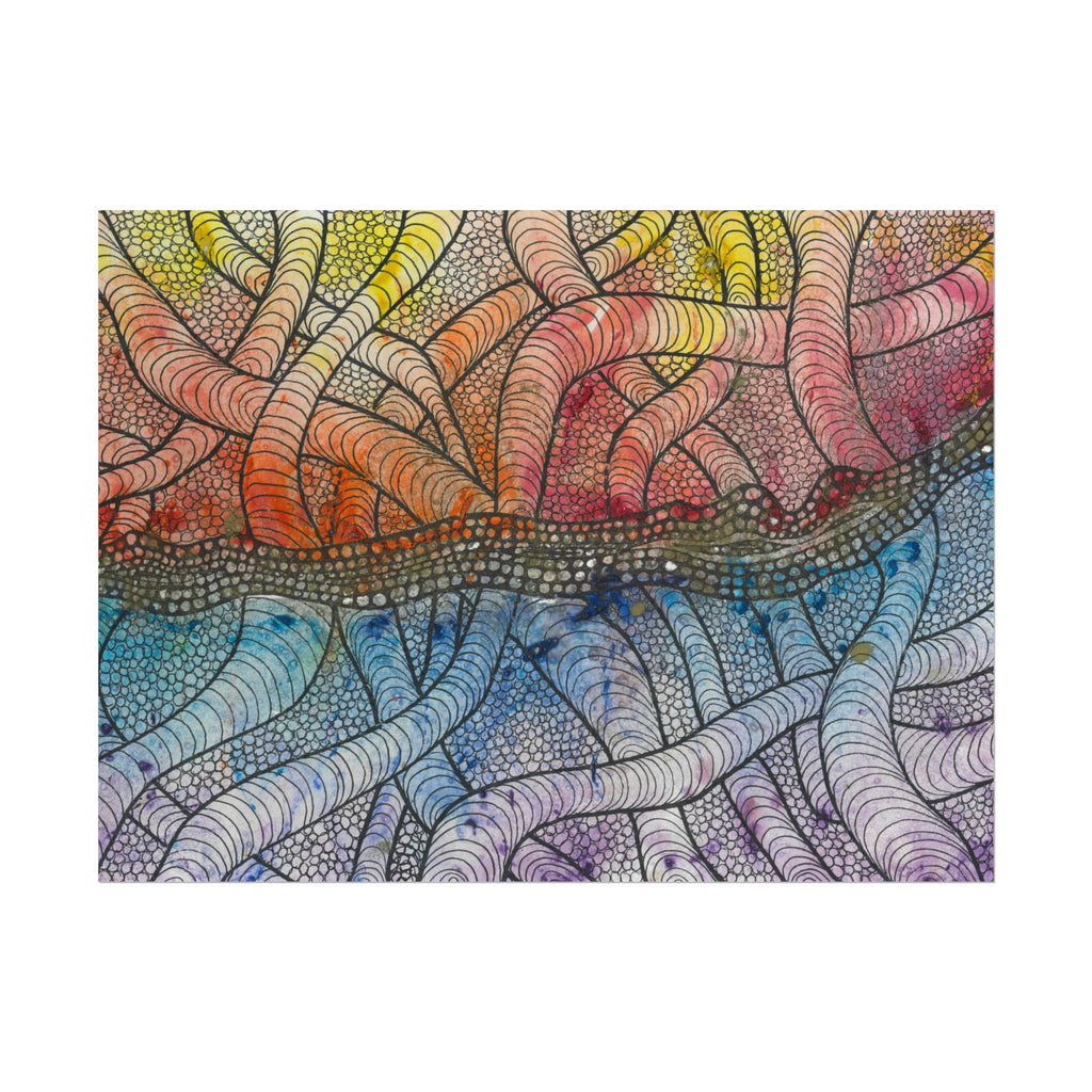 Large Colourful Wall Art, Posters & Prints, For Office, Bedroom or Living Room, or Special Gift #72 After The End