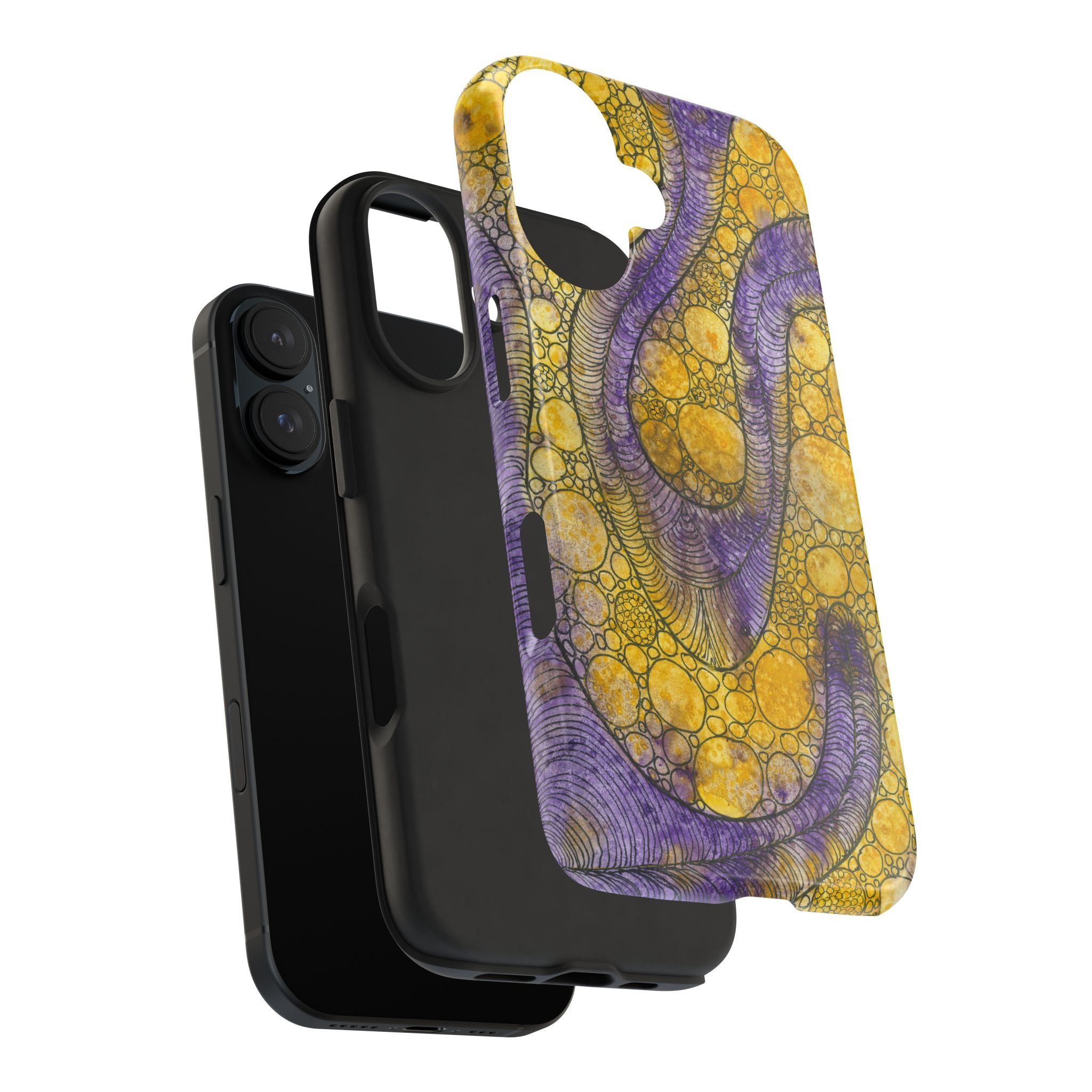 Tough Phone Case - All iPhones and Samsung Galaxys - Exciting Abstract Design #64 Is Now A Good Time?
