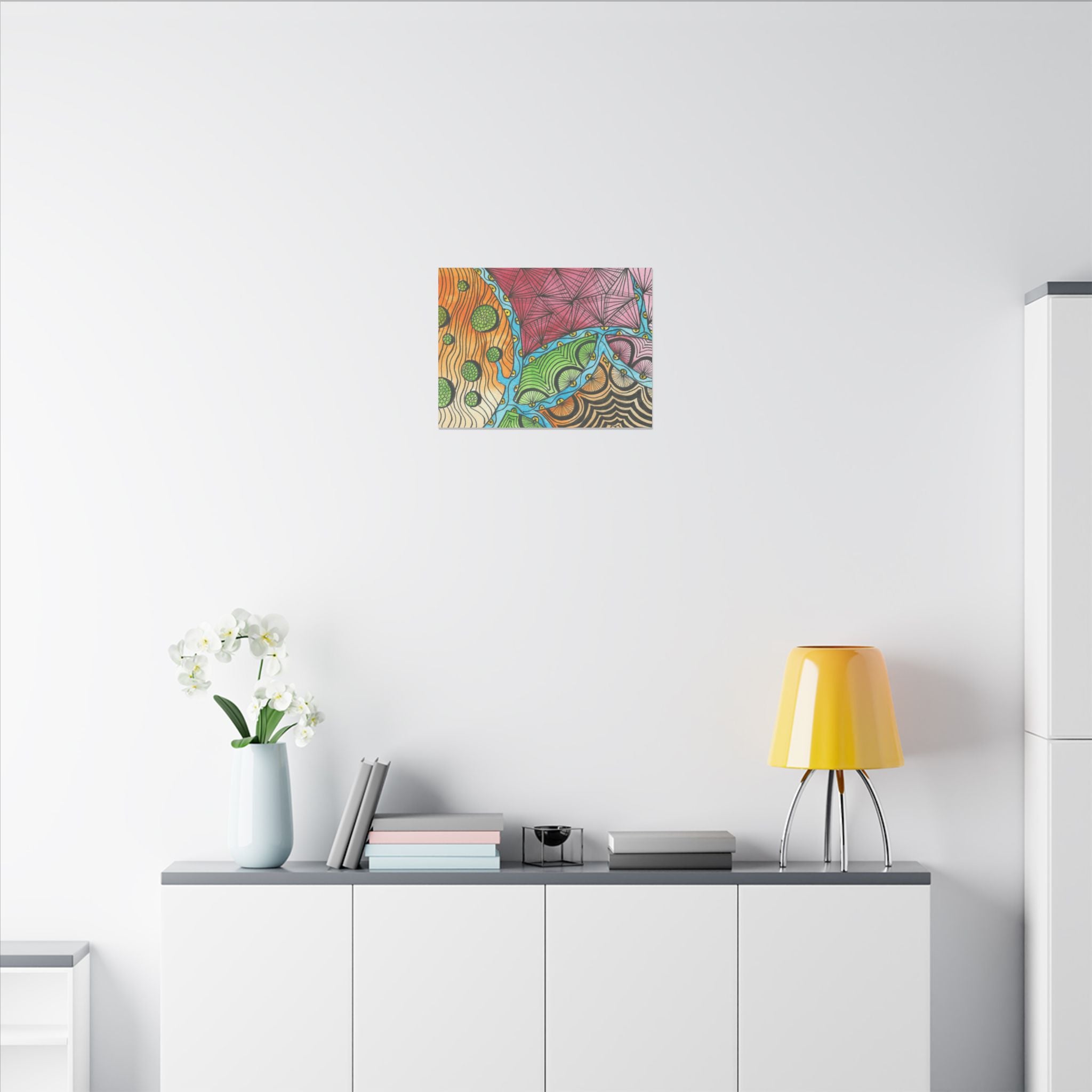 Large Colourful Wall Art, Canvas Prints, For Office, Bedroom or Living Room, or Special Gift #11 Today's The Day