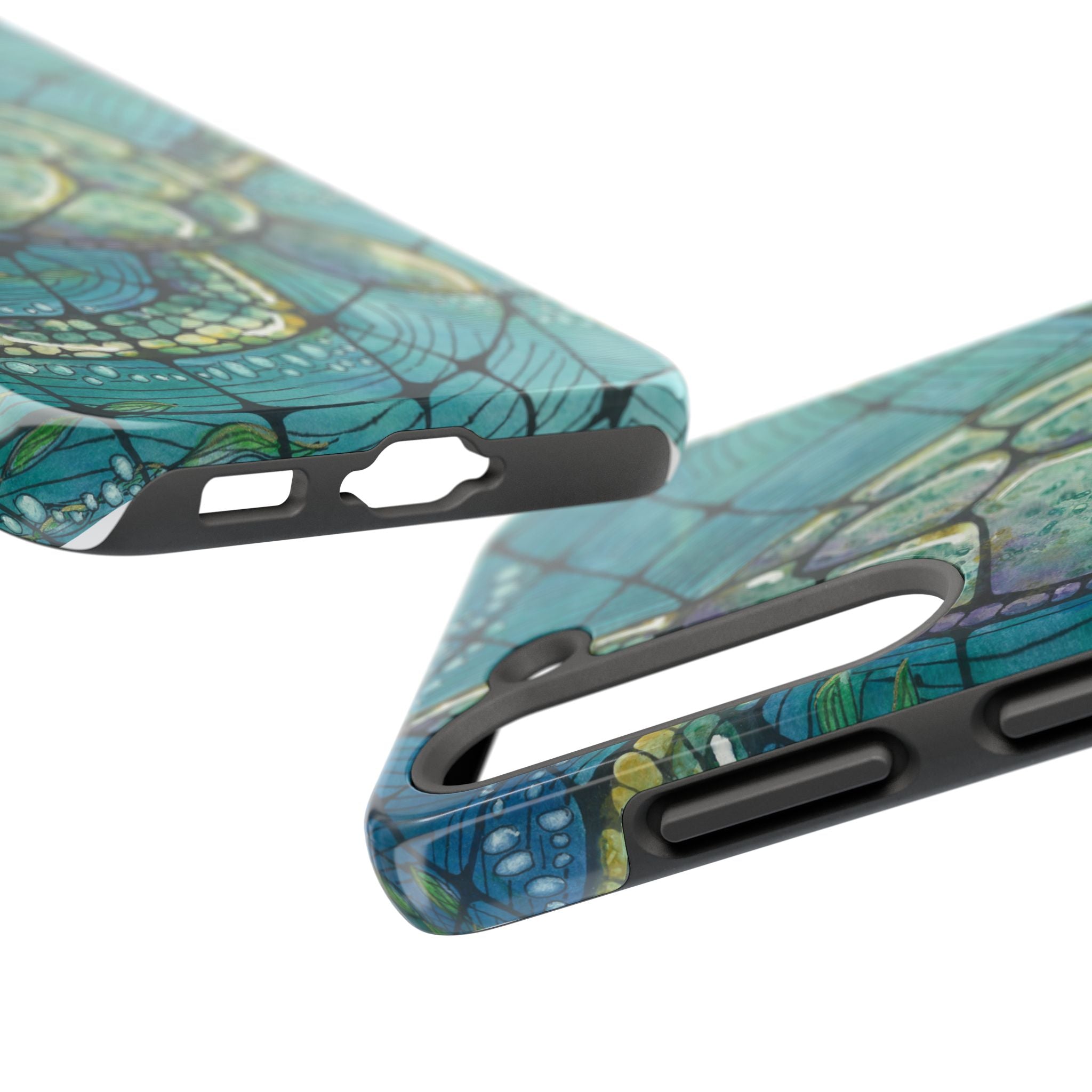 Tough Phone Case - All iPhones and Samsung Galaxys - Exciting Abstract Design #73 Turtling Along