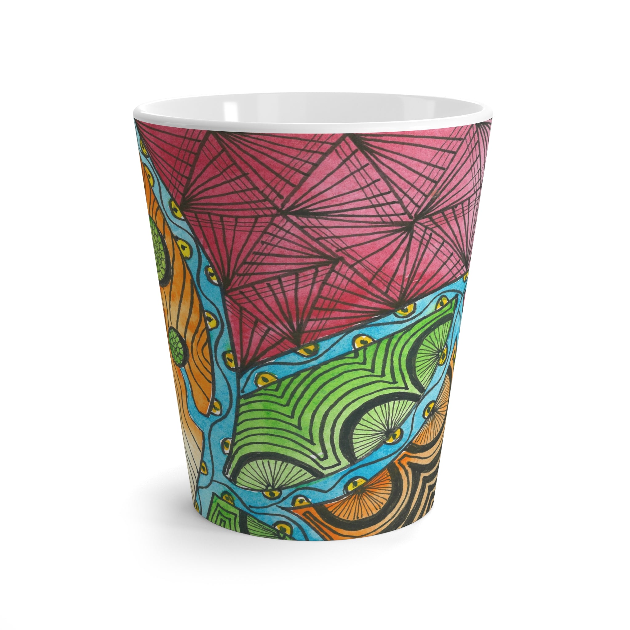 Coffee Mugs and Cups. Colourful Abstract Designs. Perfect for Home, Office or Special Gift #11 Today's The Day