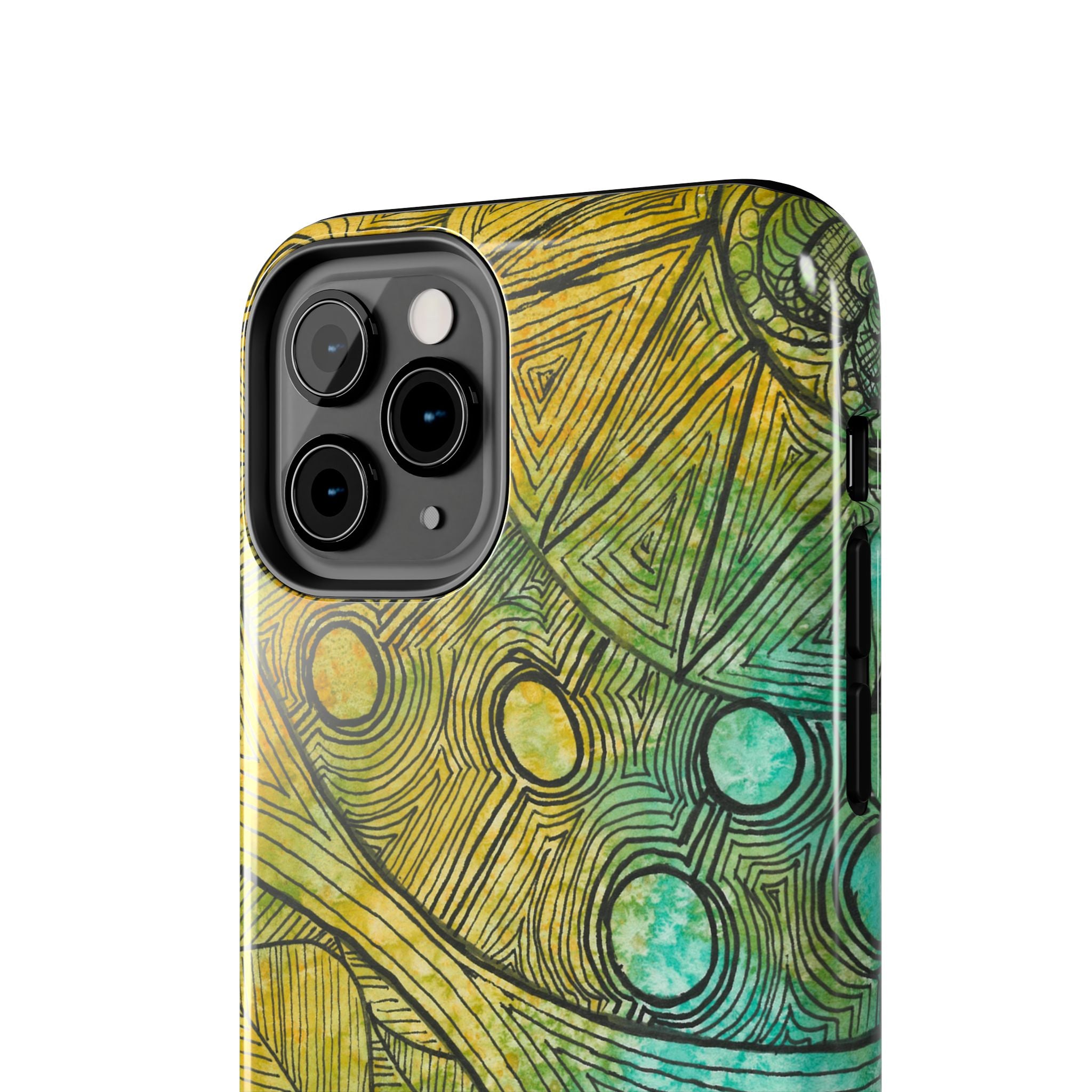 Tough Phone Case - All iPhones and Samsung Galaxys - Exciting Abstract Design #27 Come What May