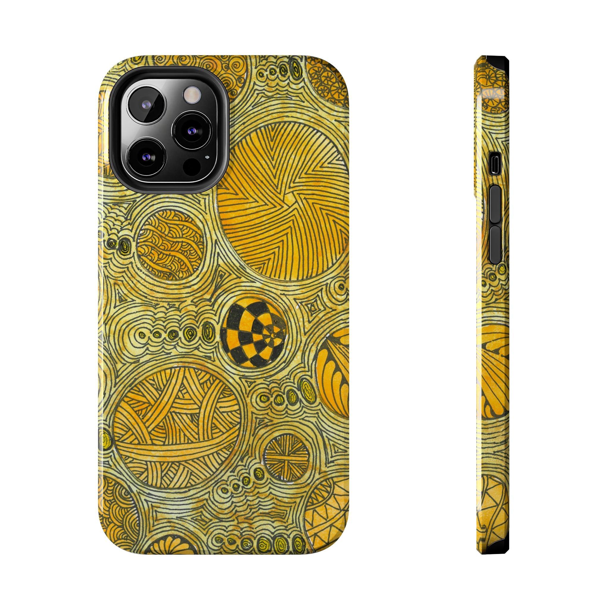 Tough Phone Case - All iPhones and Samsung Galaxys - Exciting Abstract Design #38 The Conversationalist