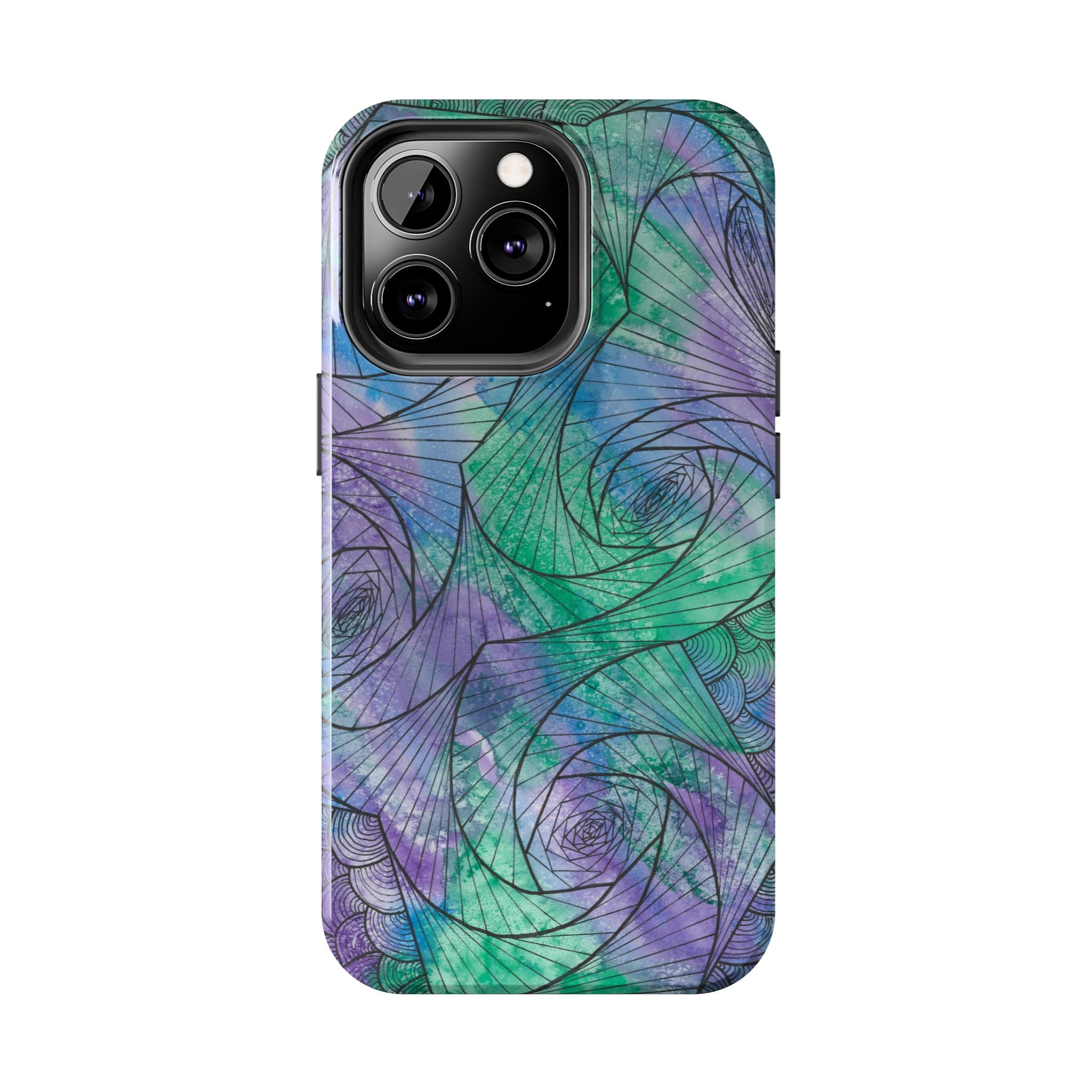 Tough Phone Case - All iPhones and Samsung Galaxys - Exciting Abstract Design  #50 If Not Now When