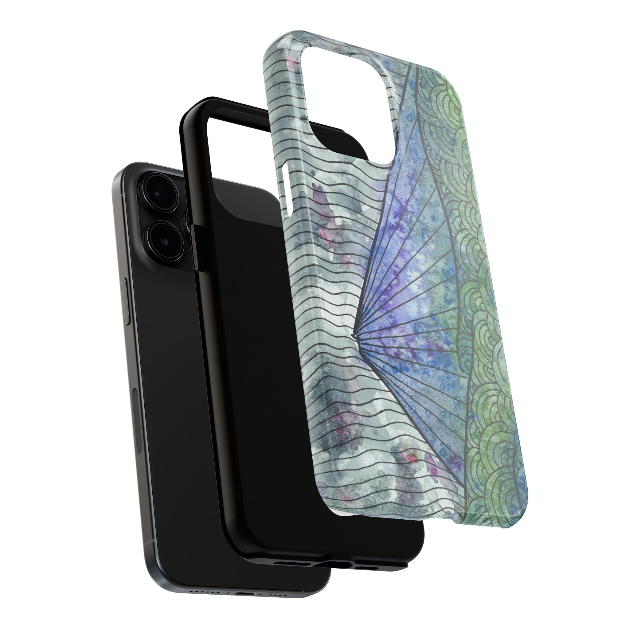 Tough Phone Case - All iPhones and Samsung Galaxys - Exciting Abstract Design #90 Rtanj Pyramid - Serbia