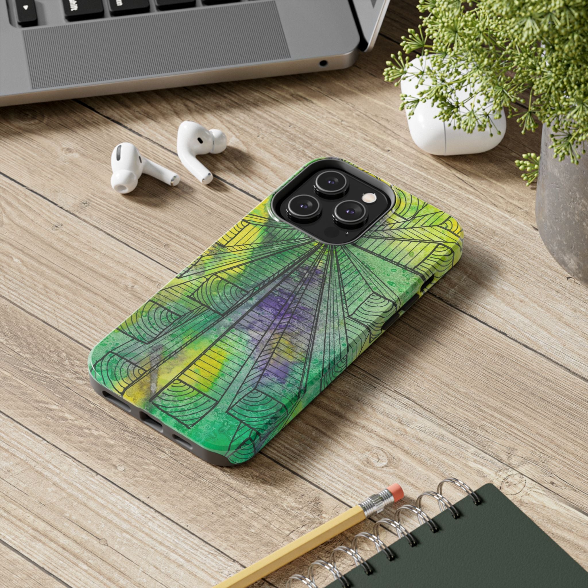 Tough Phone Case - All iPhones and Samsung Galaxys - Exciting Abstract Design #89 The Wayseers