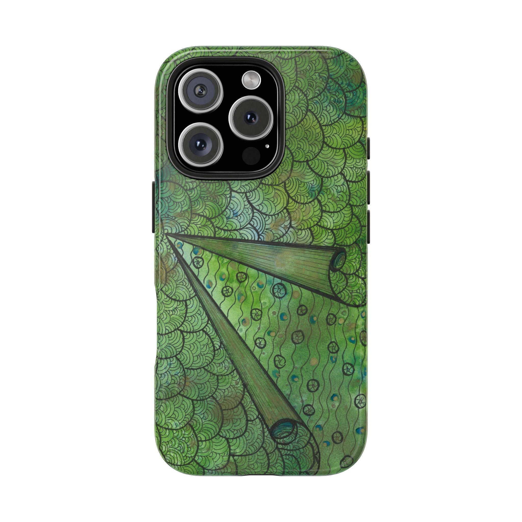 Tough Phone Case - All iPhones and Samsung Galaxys - Exciting Abstract Design #69 New Horizons