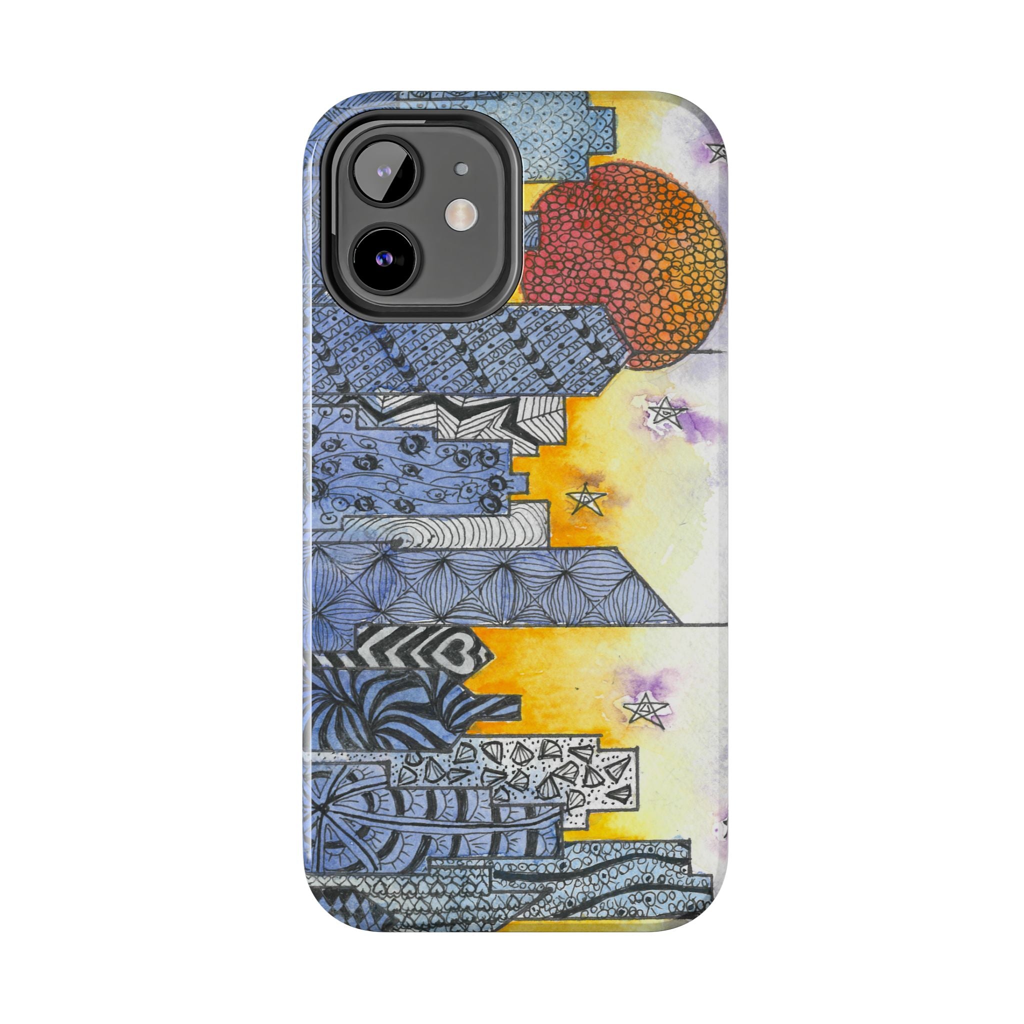 Tough Phone Case - All iPhones and Samsung Galaxys - Exciting Abstract Design #5 In The Shadows