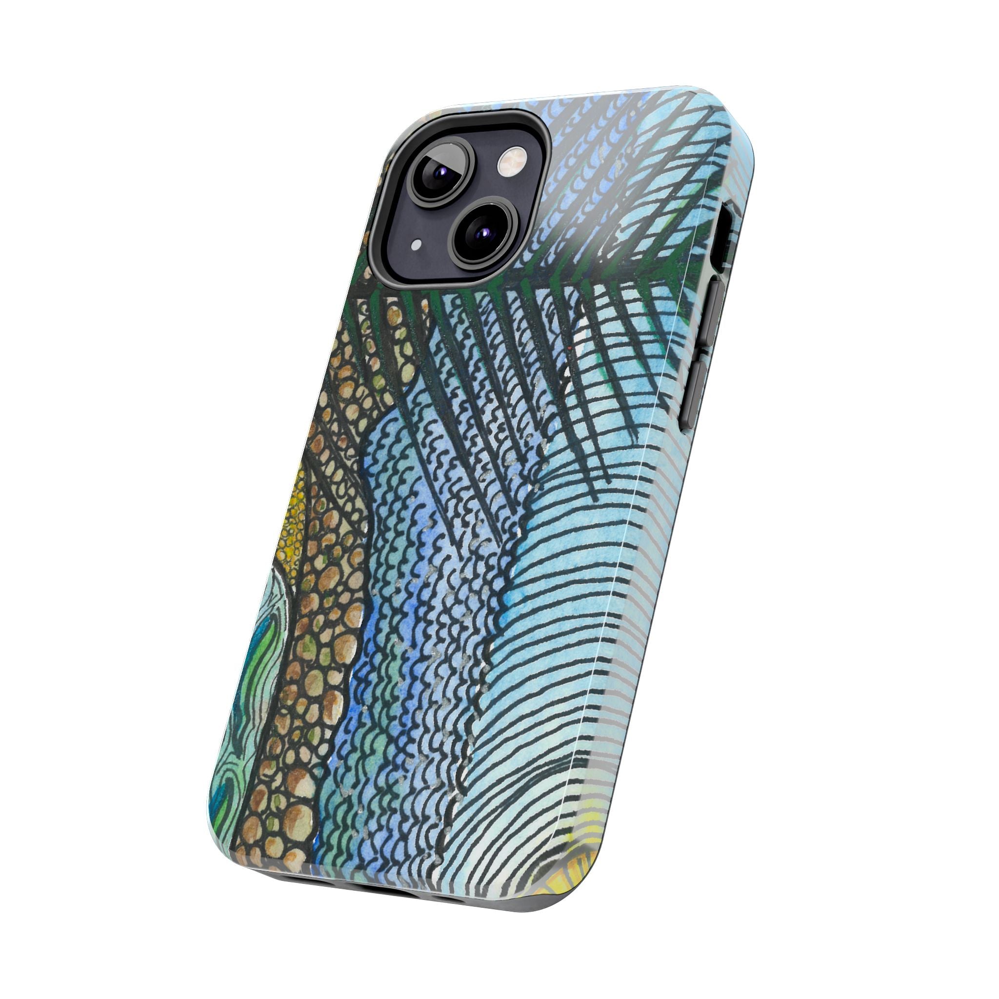 Tough Phone Case - All iPhones and Samsung Galaxys - Exciting Abstract Design #47 Cottesloe