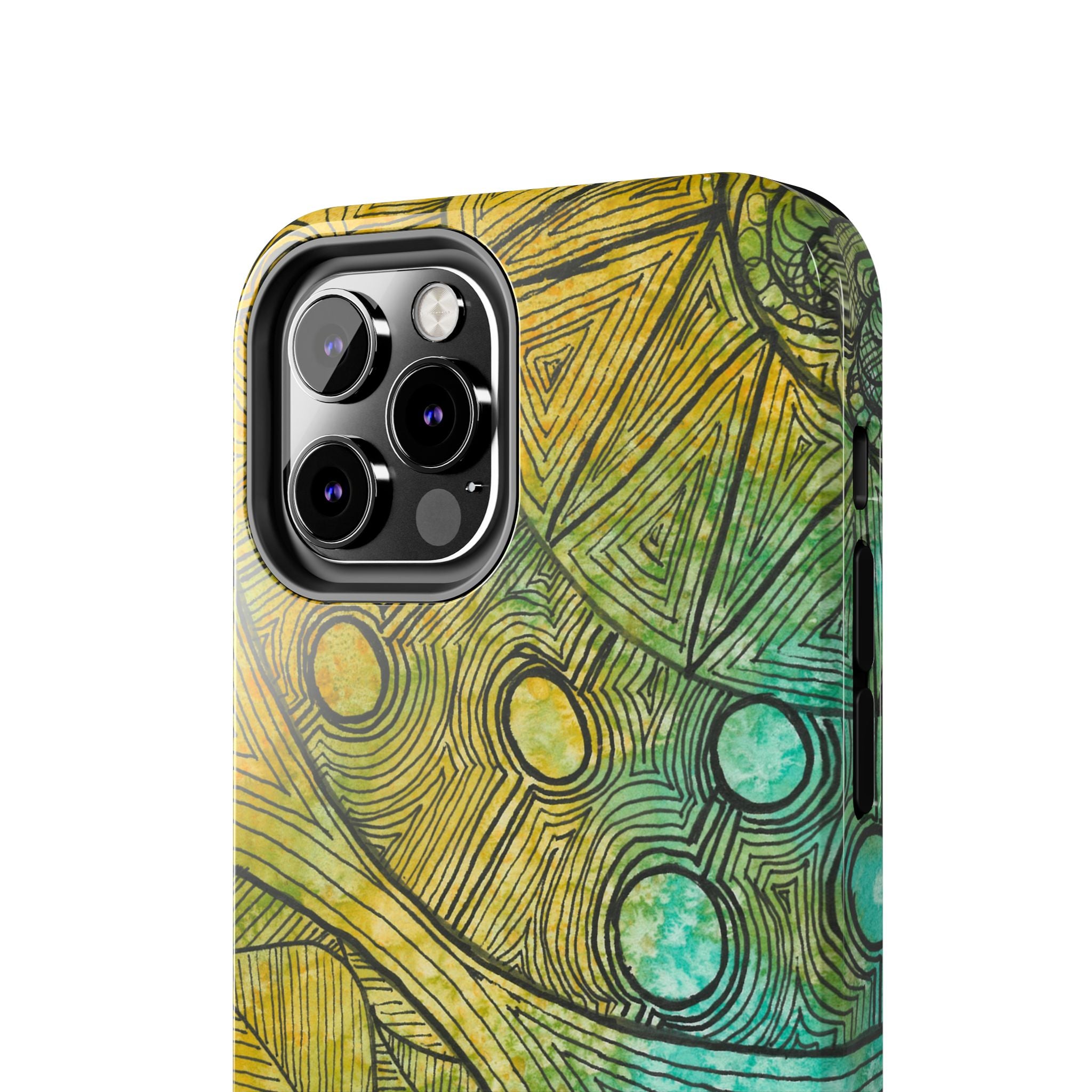 Tough Phone Case - All iPhones and Samsung Galaxys - Exciting Abstract Design #27 Come What May