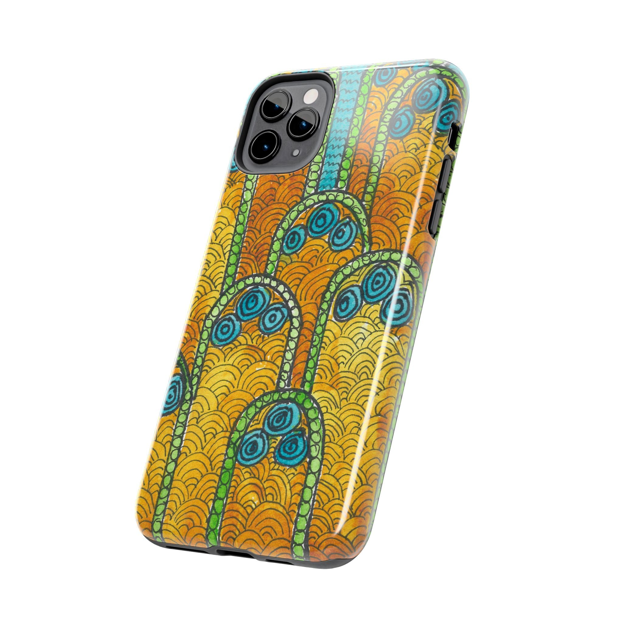 Tough Phone Case - All iPhones and Samsung Galaxys - Exciting Abstract Design #87 Belgrade Impressions - Serbia