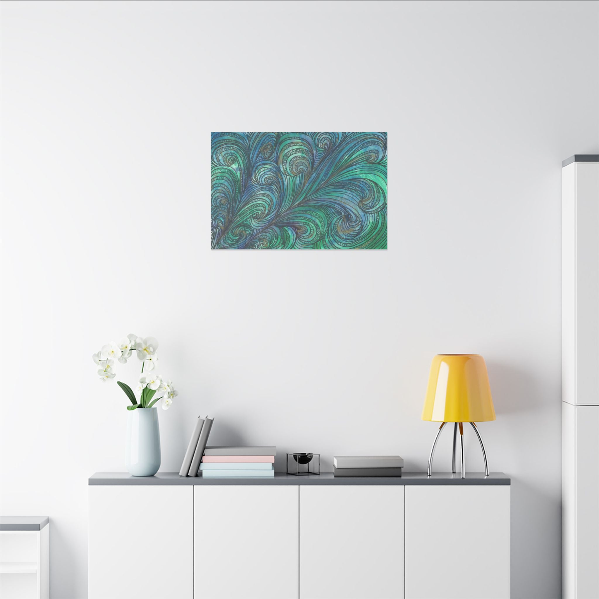 Large Colourful Wall Art, Canvas Prints, For Office, Bedroom or Living Room, or Special Gift #71 Call Of The Sea