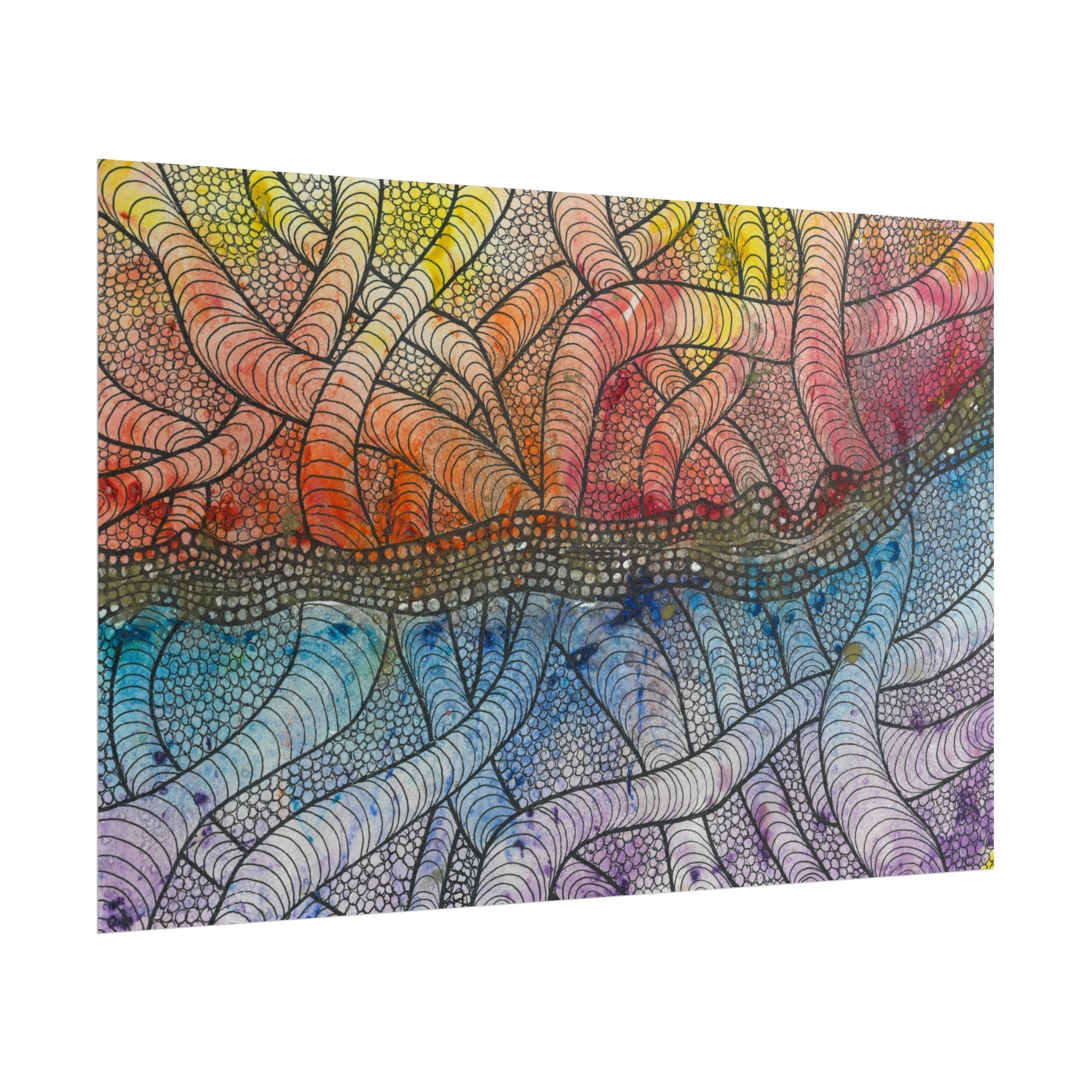 Large Colourful Wall Art, Posters & Prints, For Office, Bedroom or Living Room, or Special Gift #72 After The End