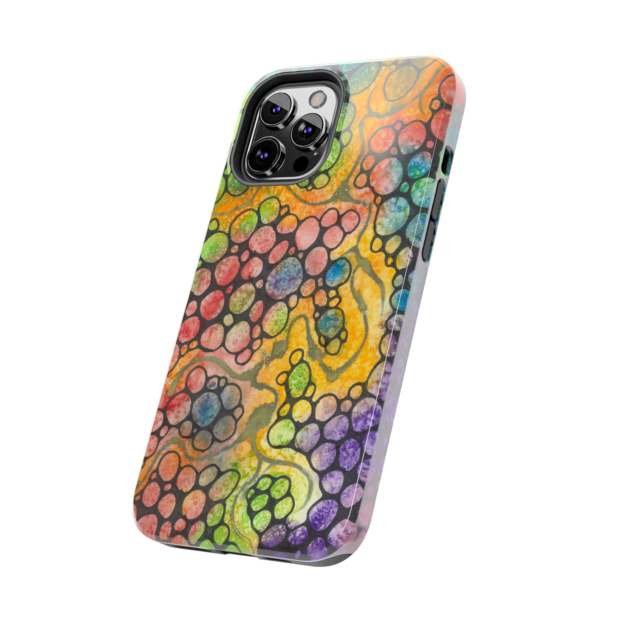 Tough Phone Case - All iPhones and Samsung Galaxys - Exciting Abstract Design #77 River Of Dreams