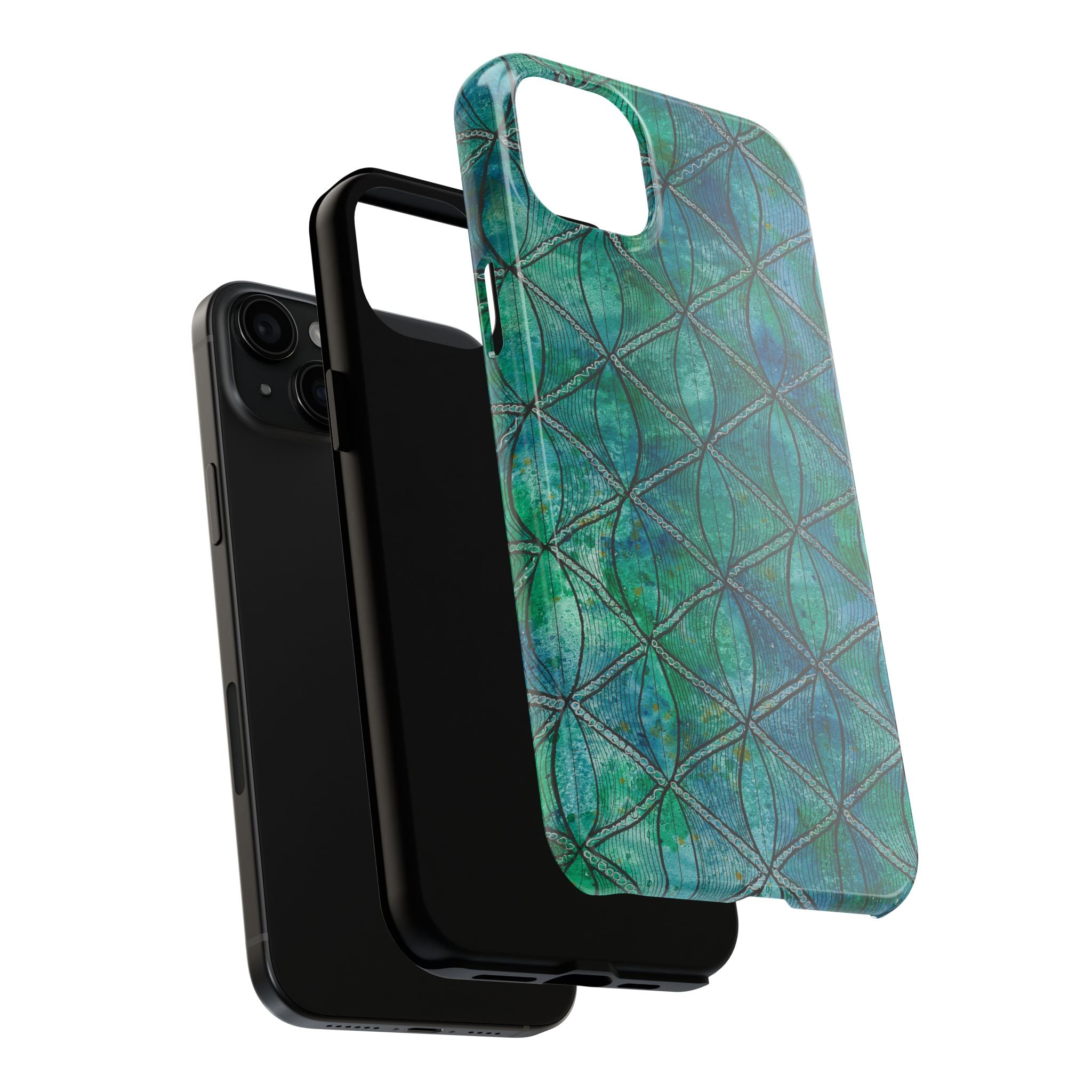 Tough Phone Case - All iPhones and Samsung Galaxys - Exciting Abstract Design #58 How's the Serenity