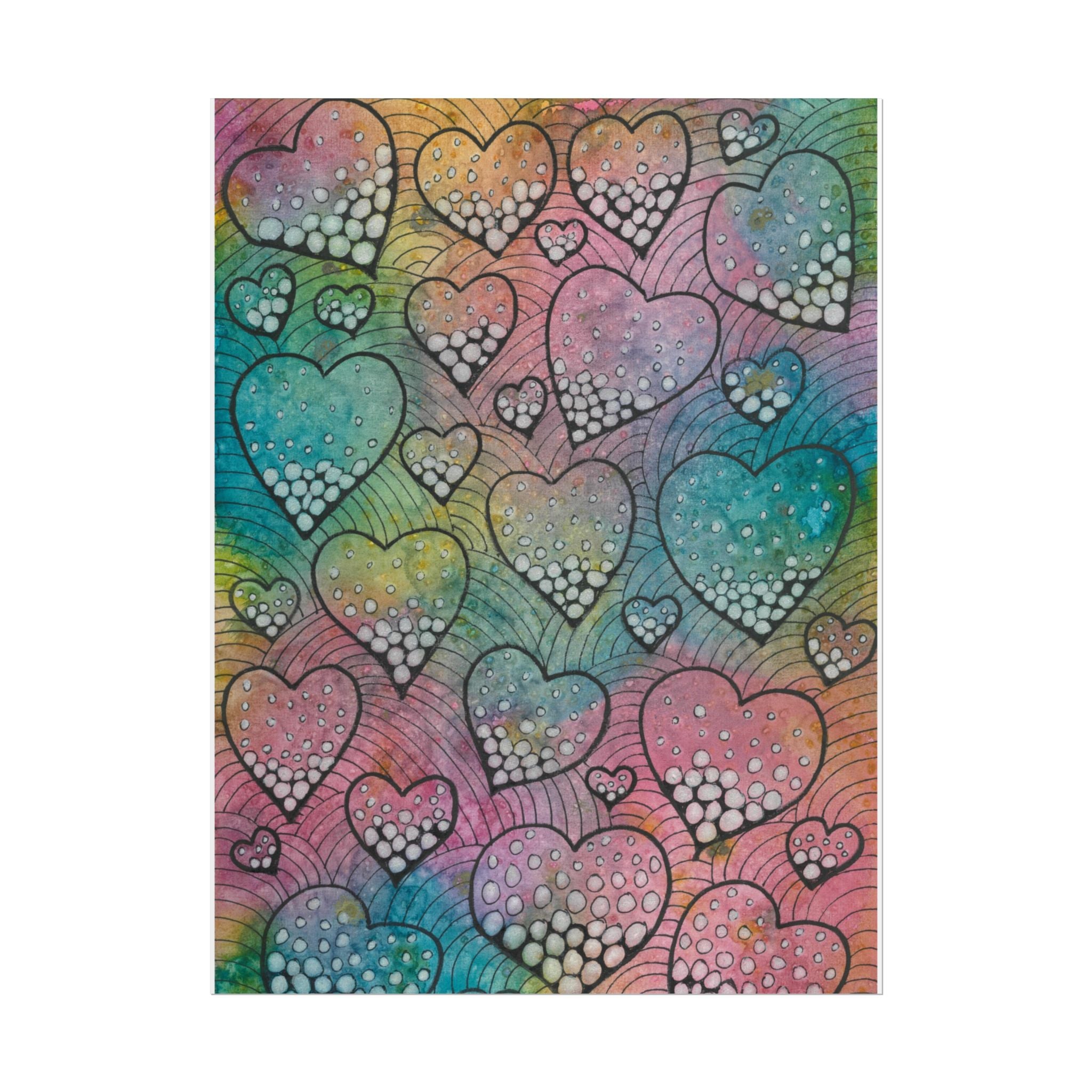 Large Colourful Wall Art, Posters & Prints, For Office, Bedroom or Living Room, or Special Gift #97 What's Love Got To Do With It?