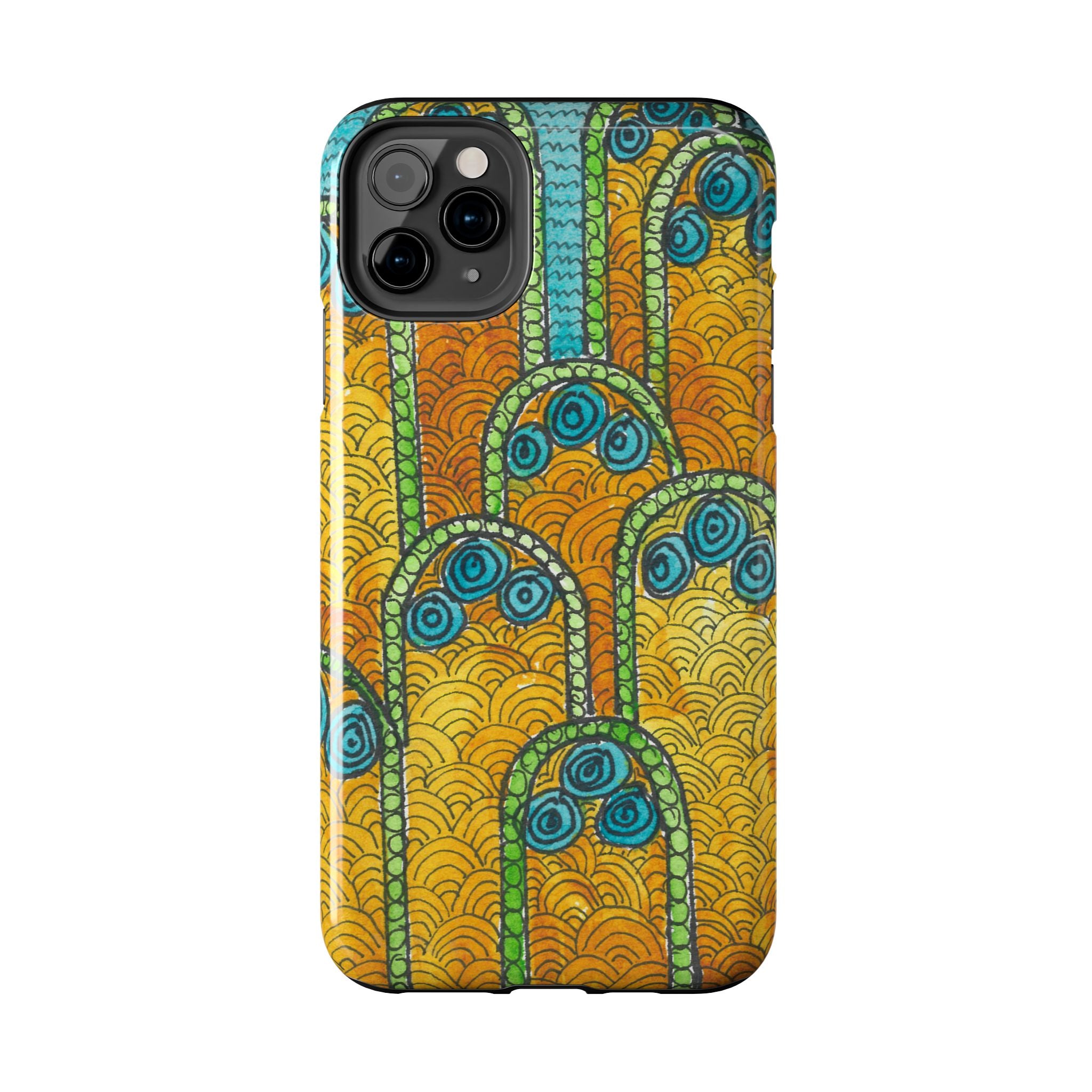 Tough Phone Case - All iPhones and Samsung Galaxys - Exciting Abstract Design #87 Belgrade Impressions - Serbia