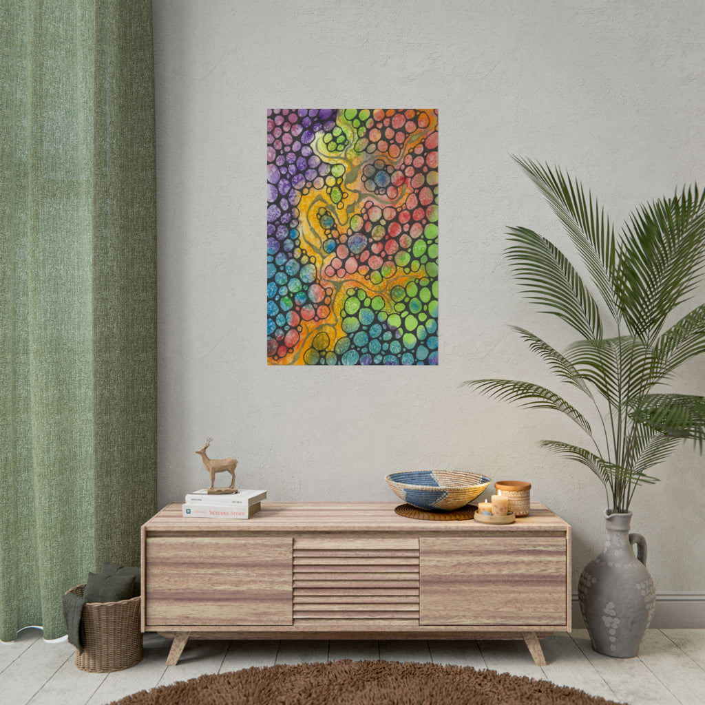 Large Colourful Wall Art, Posters & Prints, For Office, Bedroom or Living Room, or Special Gift #77 River Of Dreams