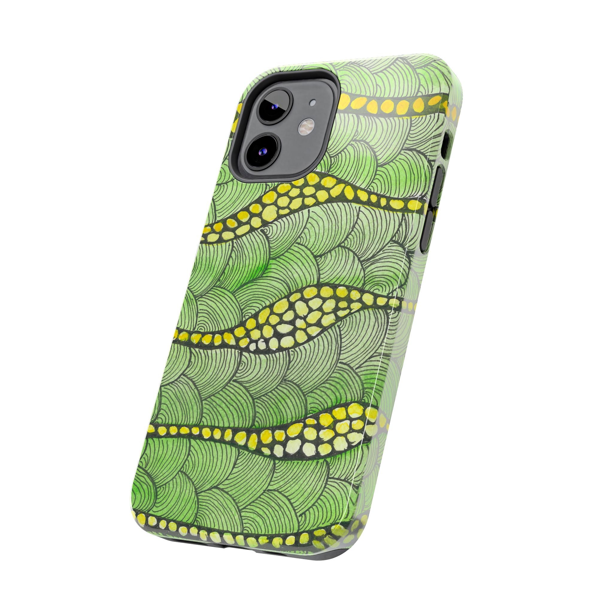 Tough Phone Case - All iPhones and Samsung Galaxys - Exciting Abstract Design #13 Watcha Thinking