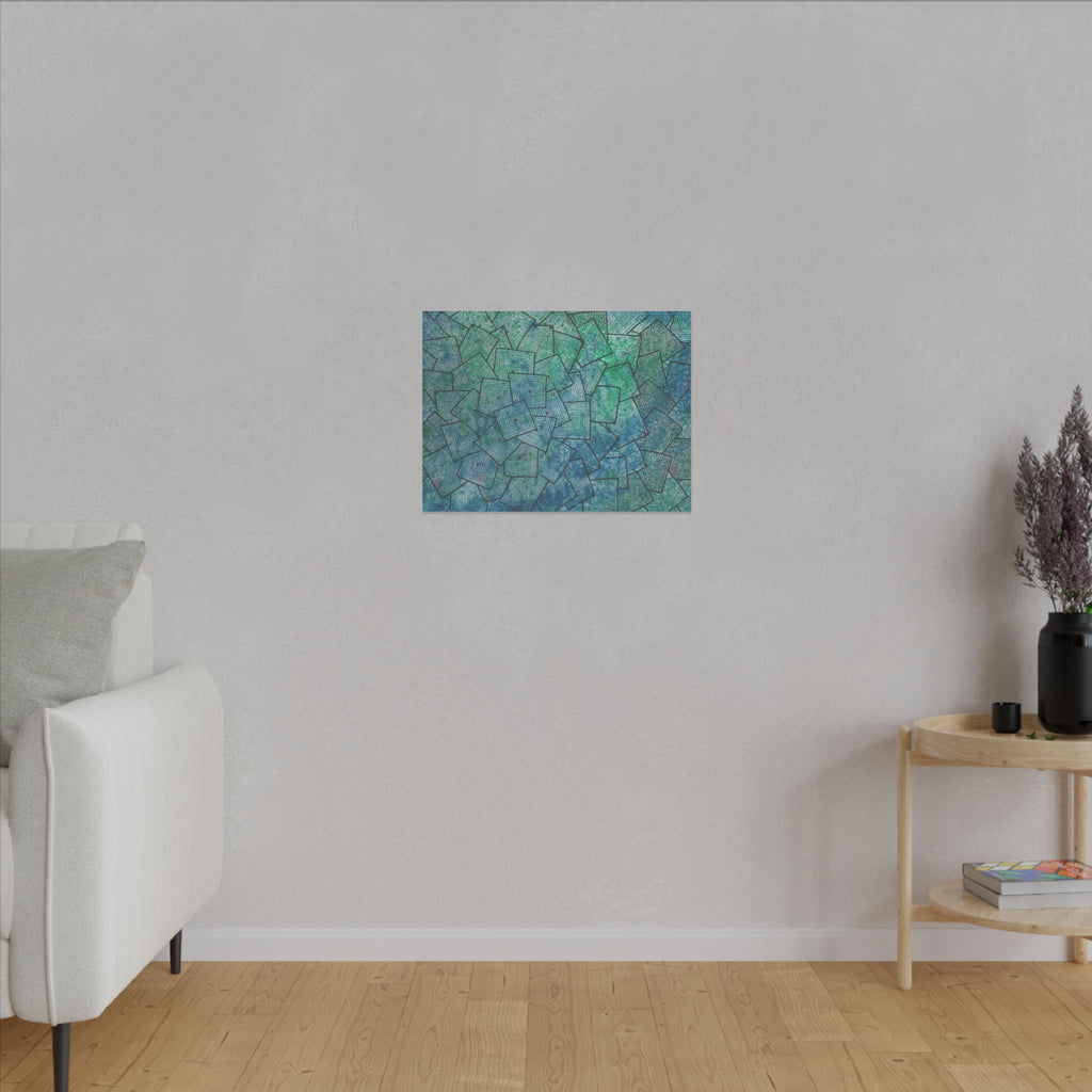Large Colourful Wall Art, Canvas Prints, For Office, Bedroom or Living Room, or Special Gift #65 And The Answer Is?