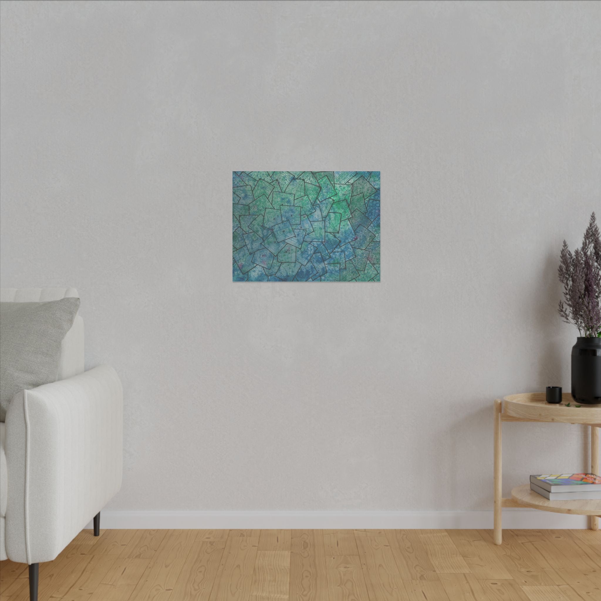 Large Colourful Wall Art, Canvas Prints, For Office, Bedroom or Living Room, or Special Gift #65 And The Answer Is?