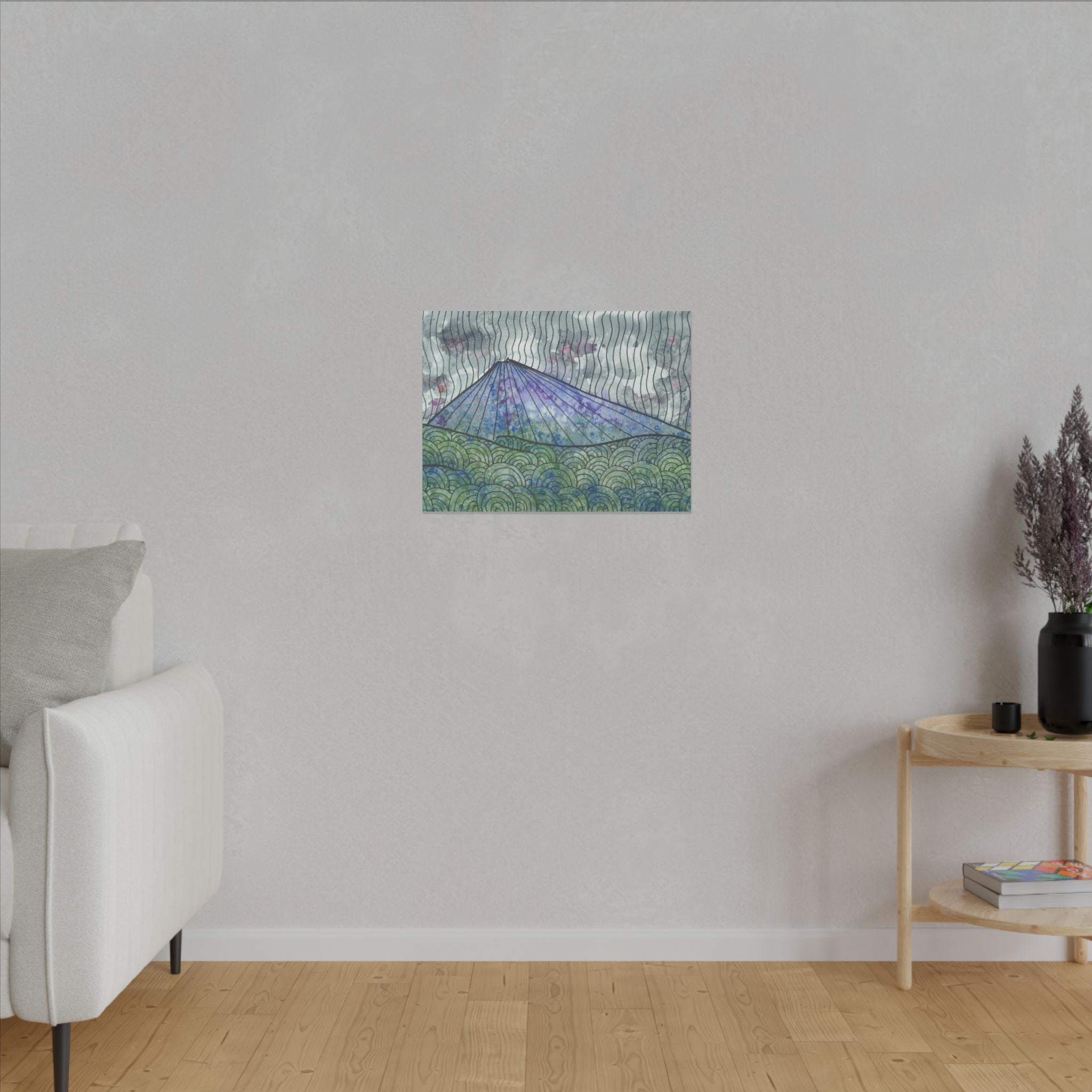 Large Colourful Wall Art, Canvas Prints, For Office, Bedroom or Living Room, or Special Gift #90 Rtanj Pyramid - Serbia