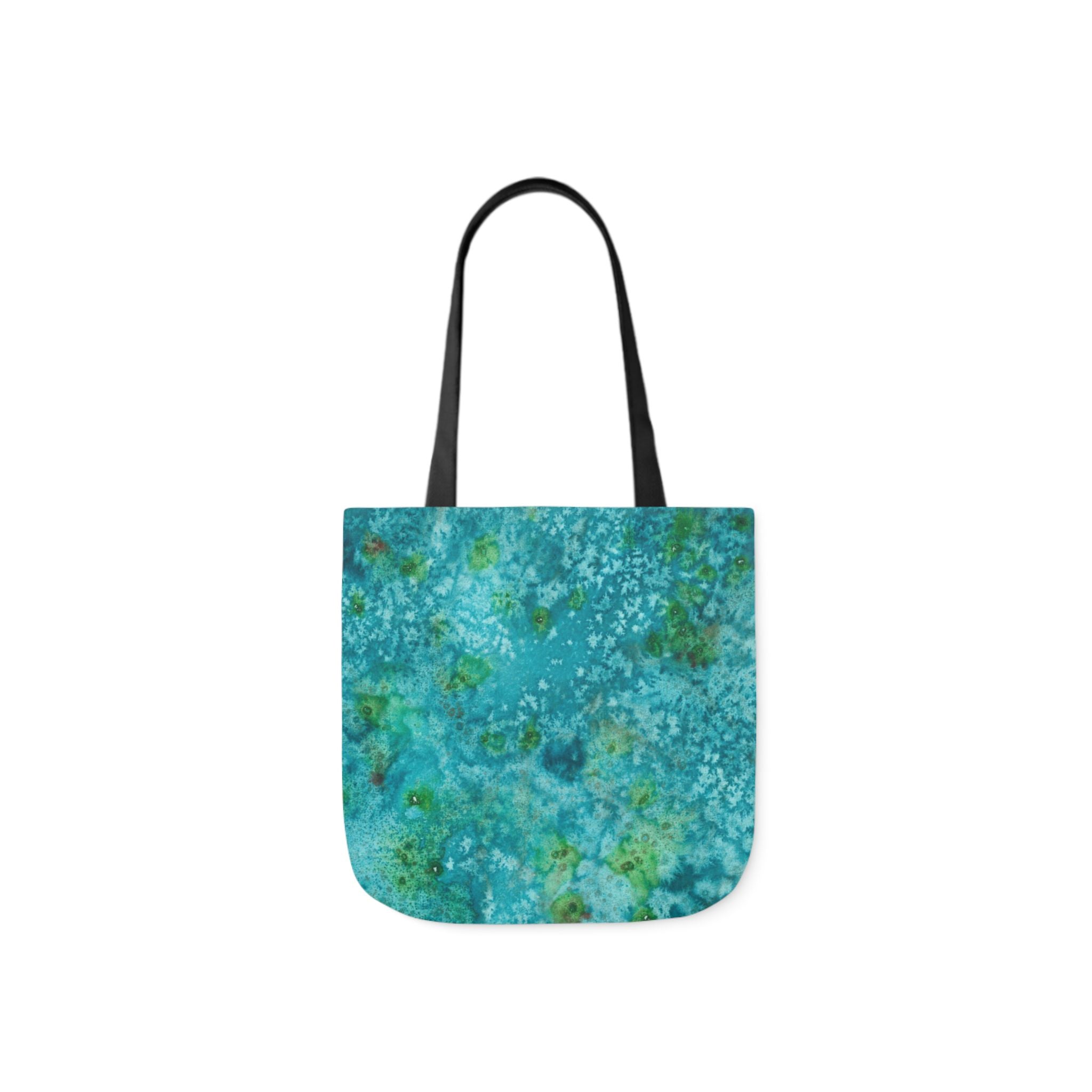 Canvas Tote Bags, Colourful Abstract Designs, 5-Color Straps, 3 Sizes.  For Family and friends or a Special Gift #83 Who Am I Today