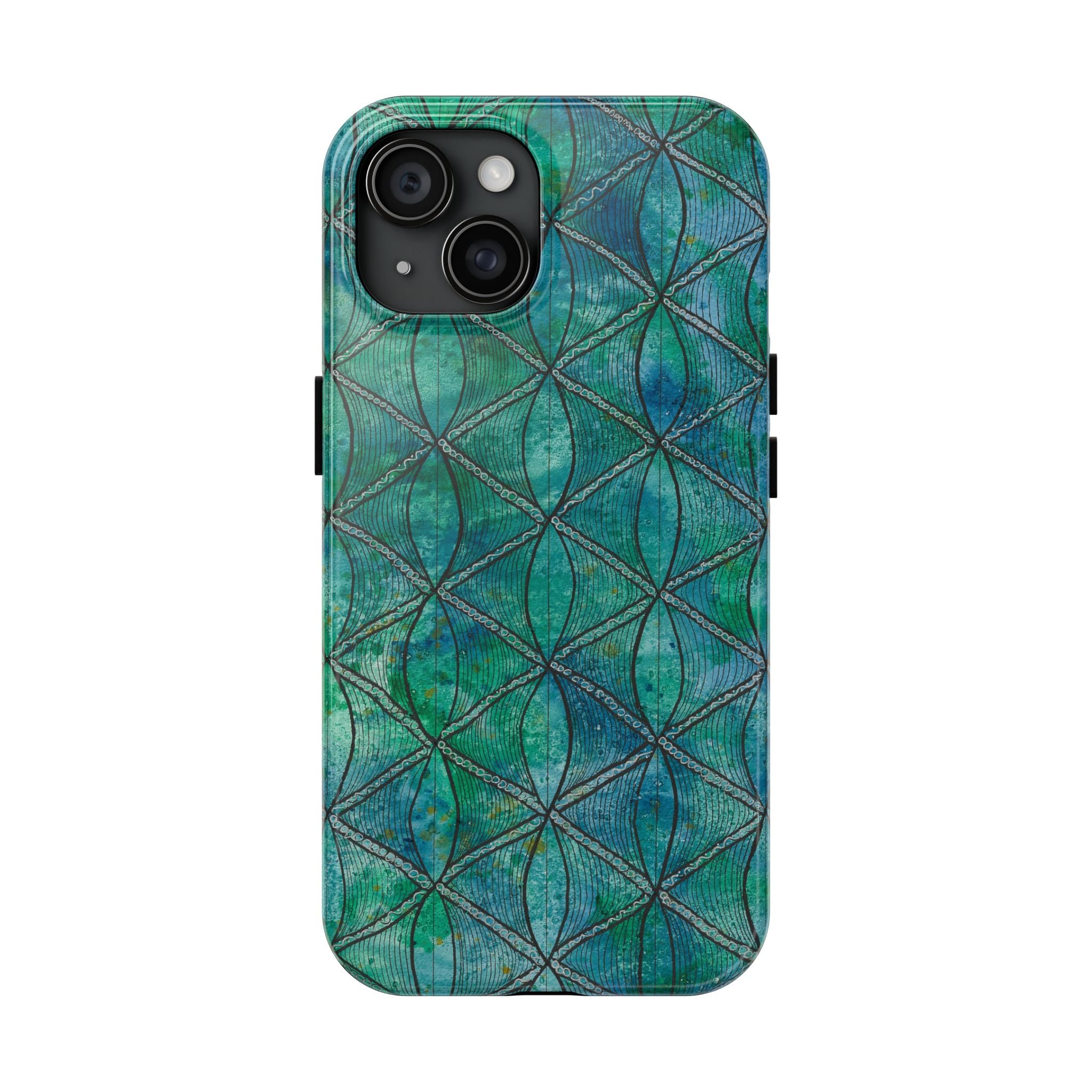 Tough Phone Case - All iPhones and Samsung Galaxys - Exciting Abstract Design #58 How's the Serenity