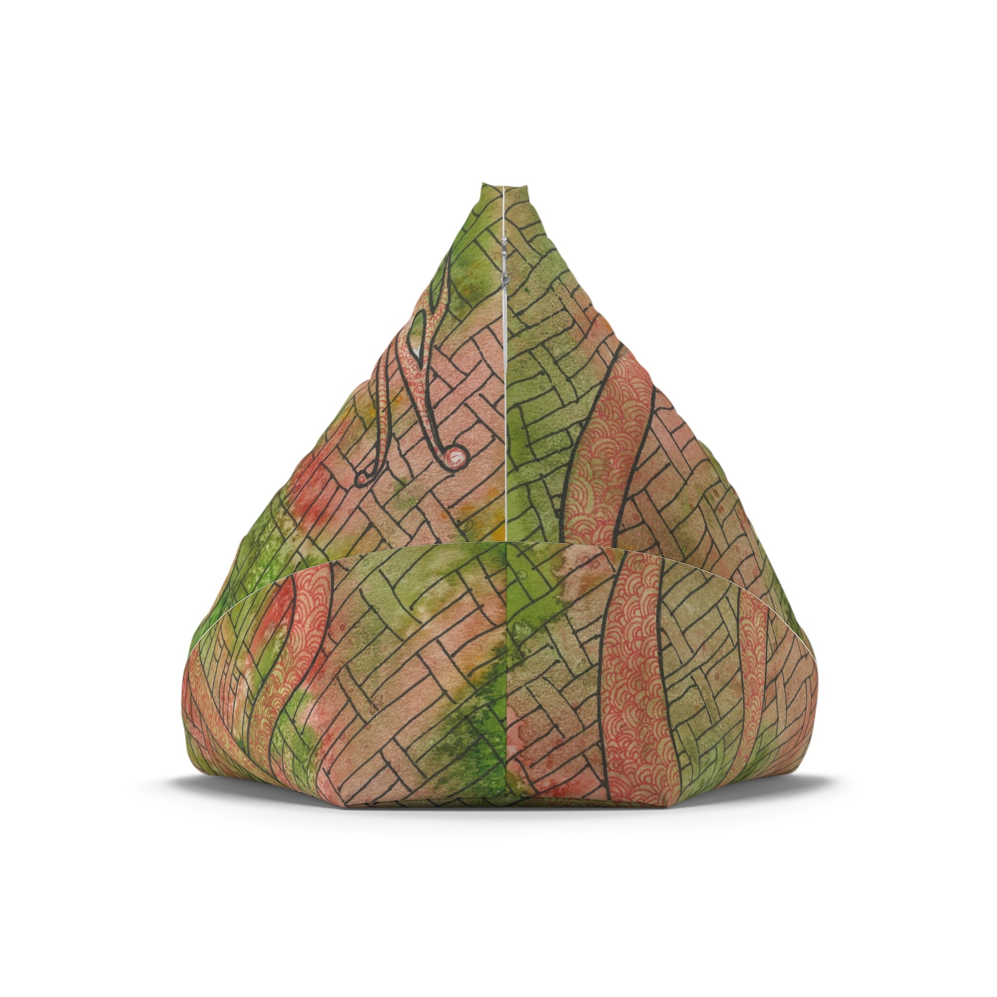 Bean Bag Chair Covers For Indoor & Outdoor - 2 Sizes - Exciting Abstract Design #57 Celtic Flavours