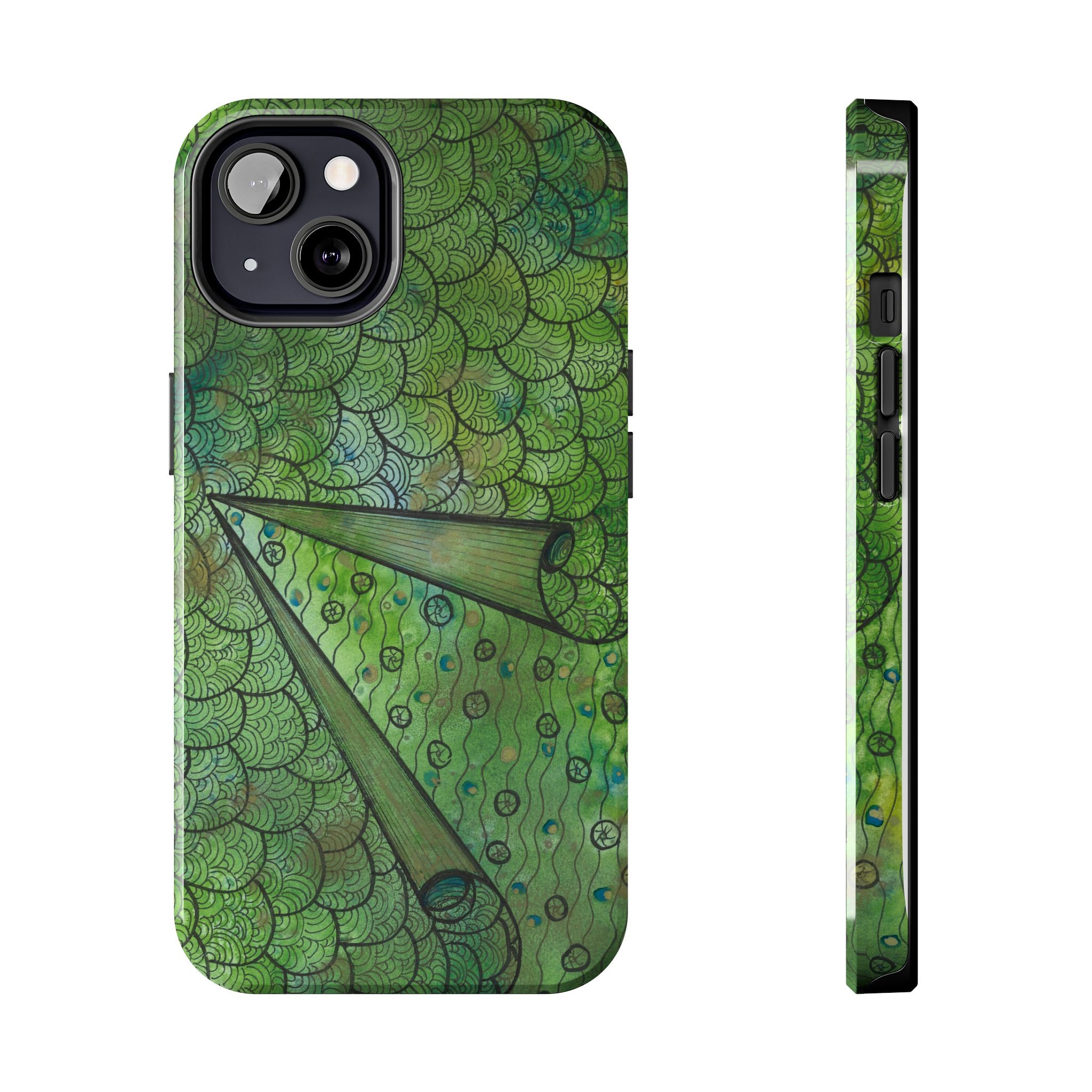 Tough Phone Case - All iPhones and Samsung Galaxys - Exciting Abstract Design #69 New Horizons