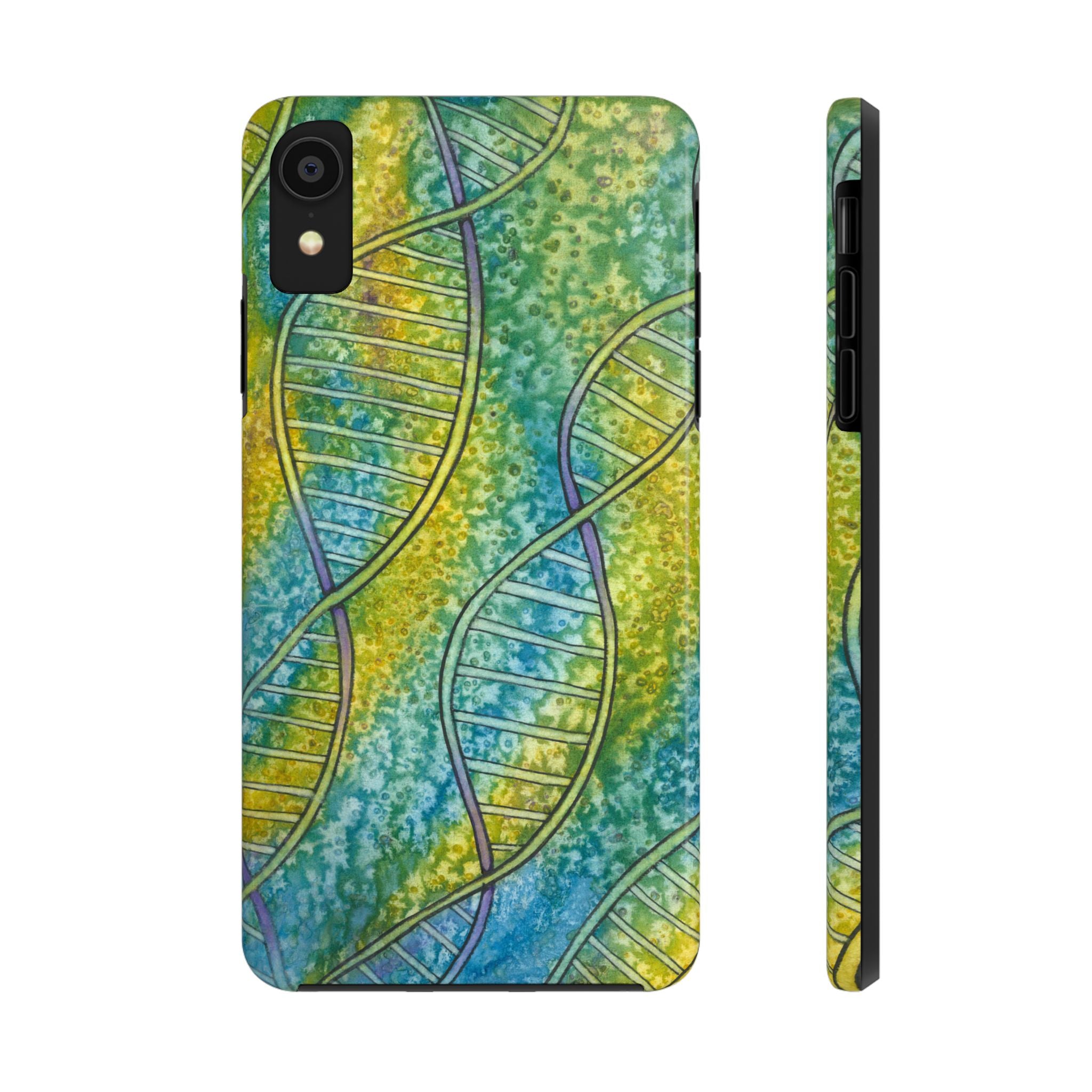 Tough Phone Case - All iPhones and Samsung Galaxys - Exciting Abstract Design #99 Crop of DNA