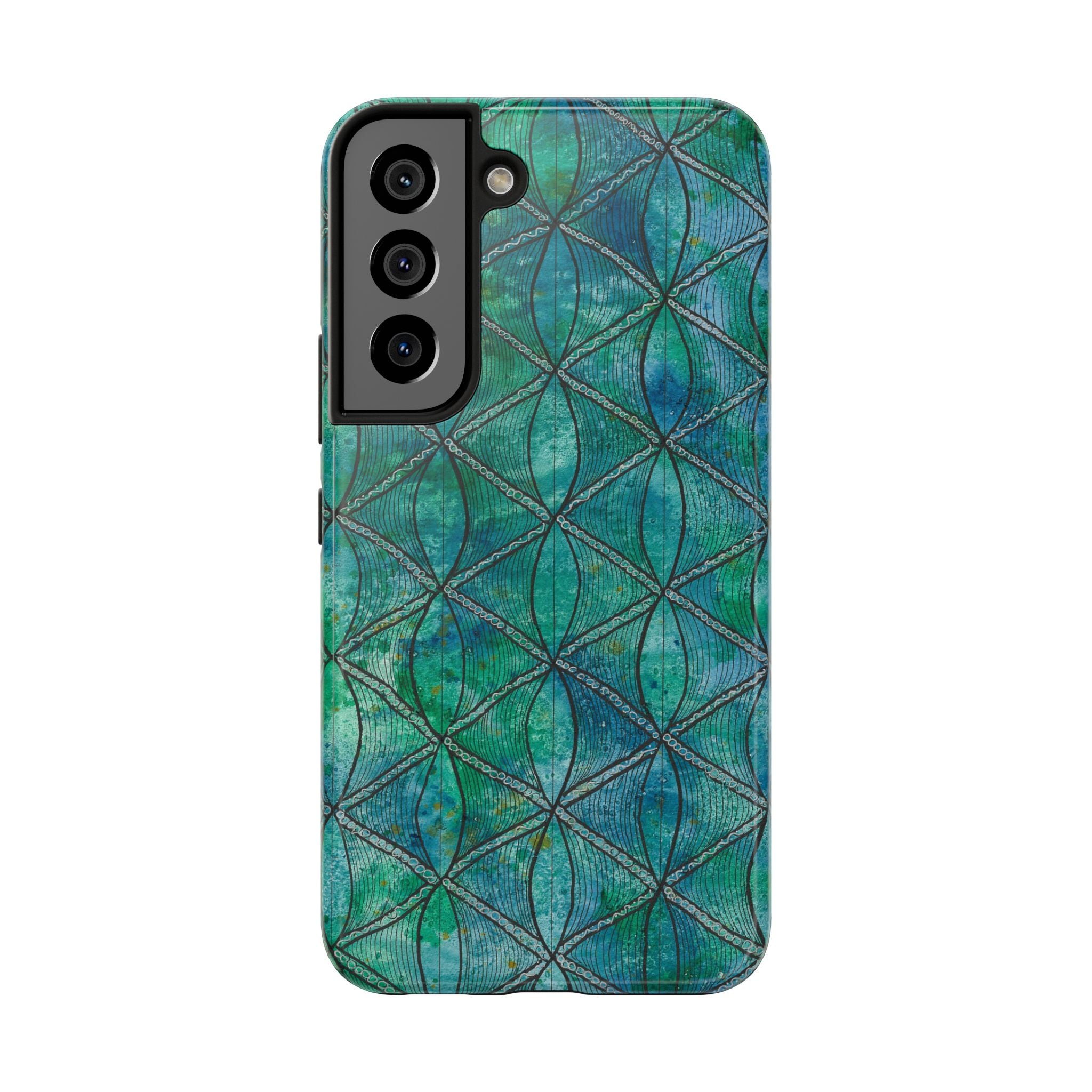 Tough Phone Case - All iPhones and Samsung Galaxys - Exciting Abstract Design #58 How's the Serenity