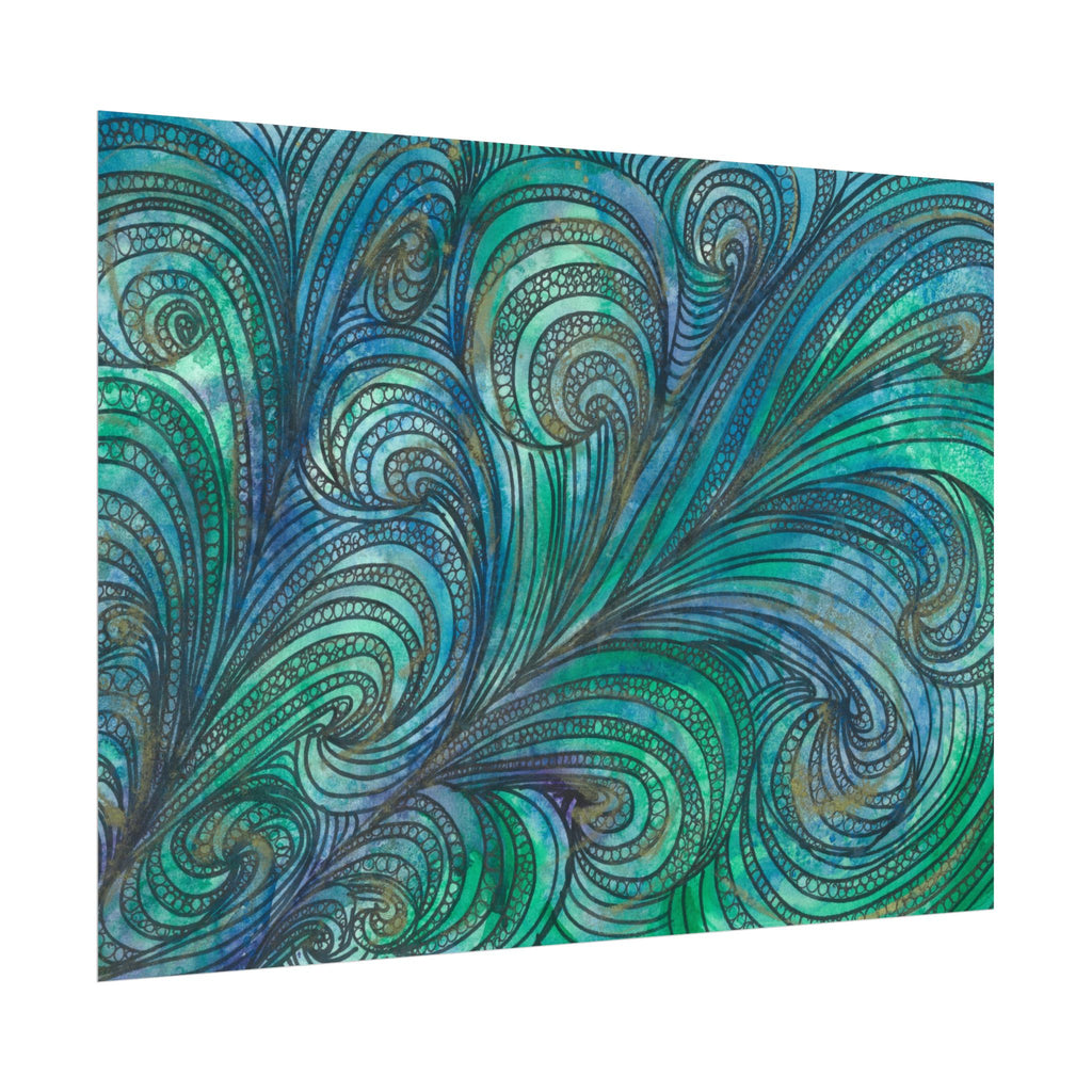 Large Colourful Wall Art, Posters & Prints, For Office, Bedroom or Living Room, or Special Gift #71 Call Of The Sea