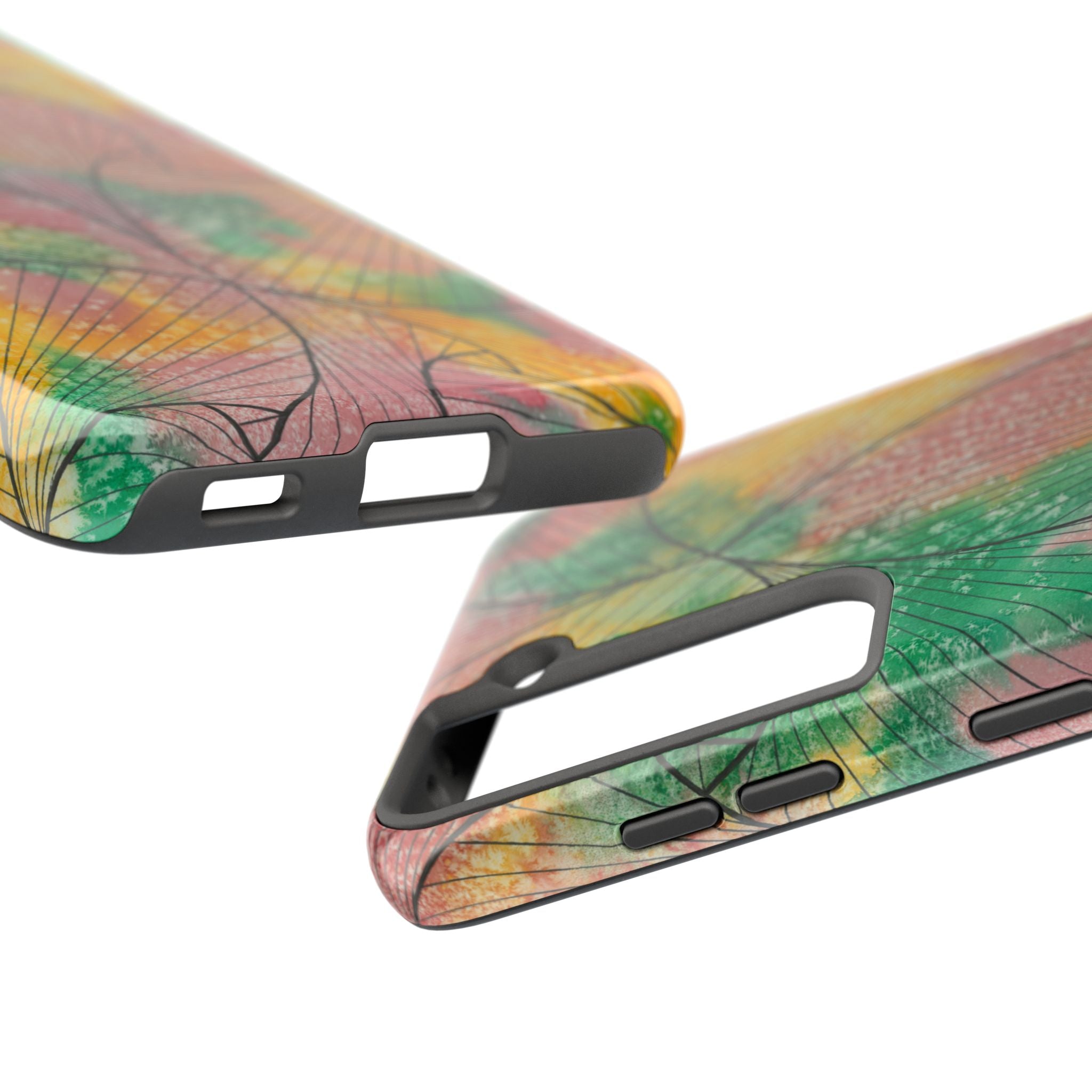 Tough Phone Case - All iPhones and Samsung Galaxys - Exciting Abstract Design #49 Health Well Being