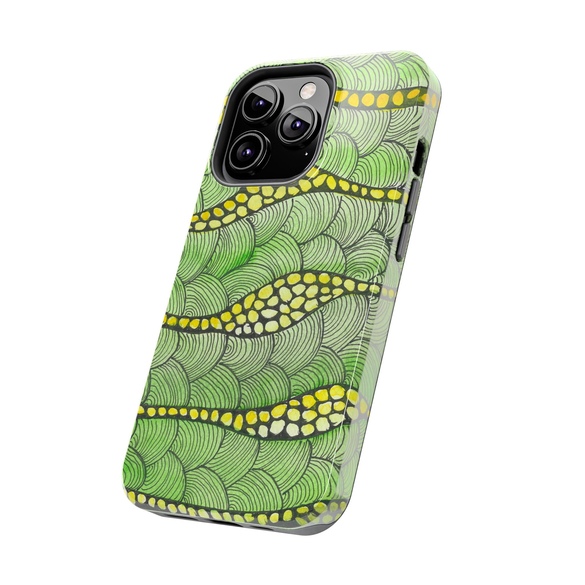 Tough Phone Case - All iPhones and Samsung Galaxys - Exciting Abstract Design #13 Watcha Thinking