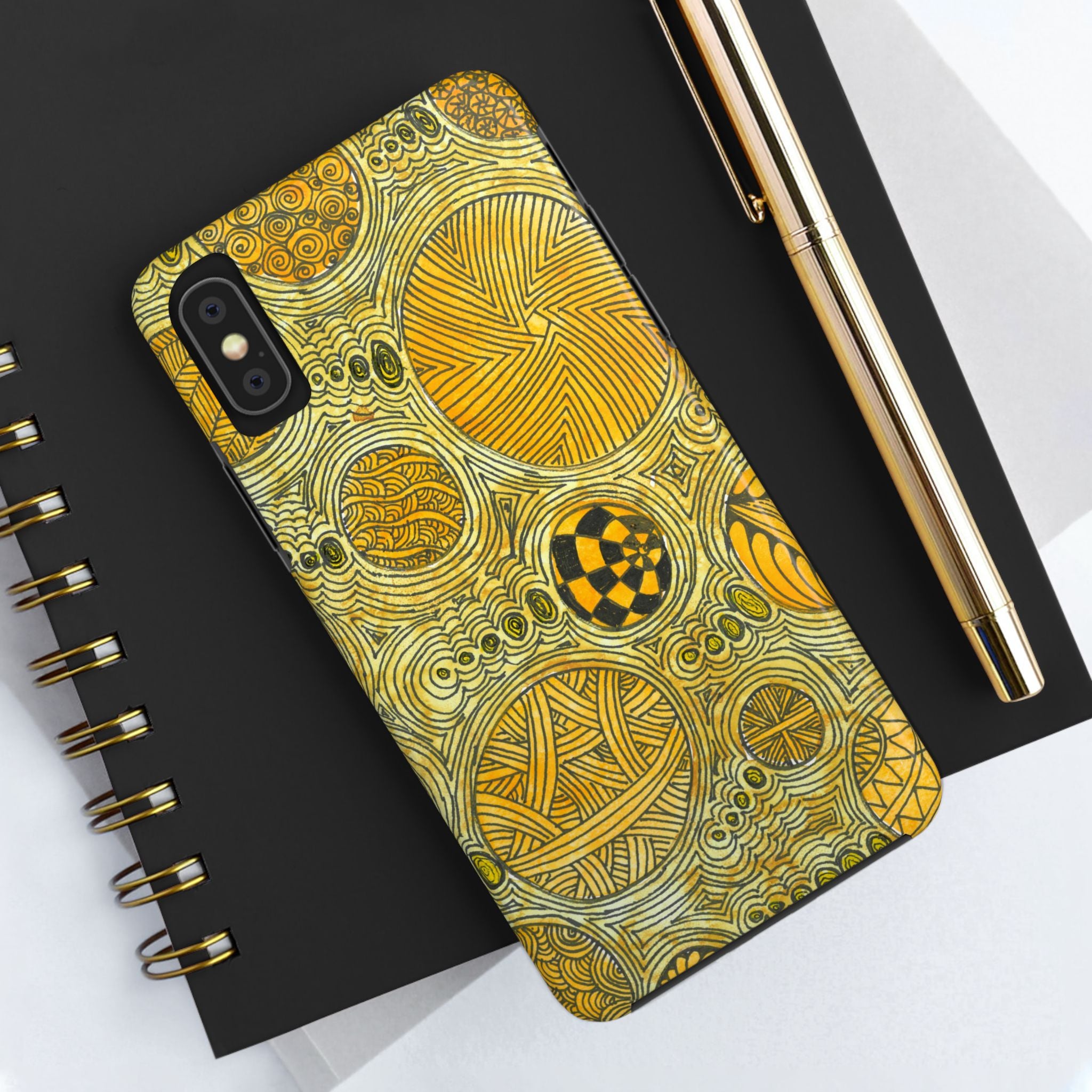Tough Phone Case - All iPhones and Samsung Galaxys - Exciting Abstract Design #38 The Conversationalist