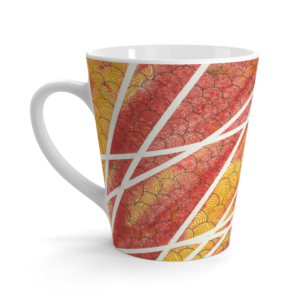 Coffee Mugs and Cups. Colourful Abstract Designs. Perfect for Home, Office or Special Gift #67 Max Mimosa