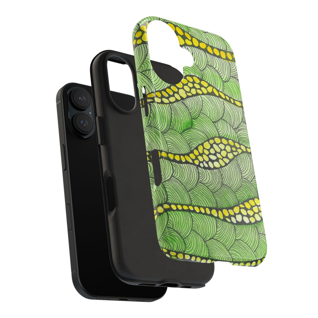 Tough Phone Case - All iPhones and Samsung Galaxys - Exciting Abstract Design #13 Watcha Thinking