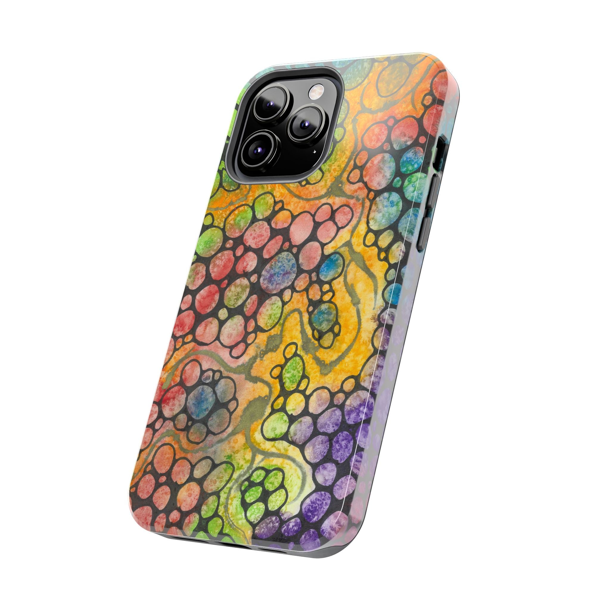Tough Phone Case - All iPhones and Samsung Galaxys - Exciting Abstract Design #77 River Of Dreams
