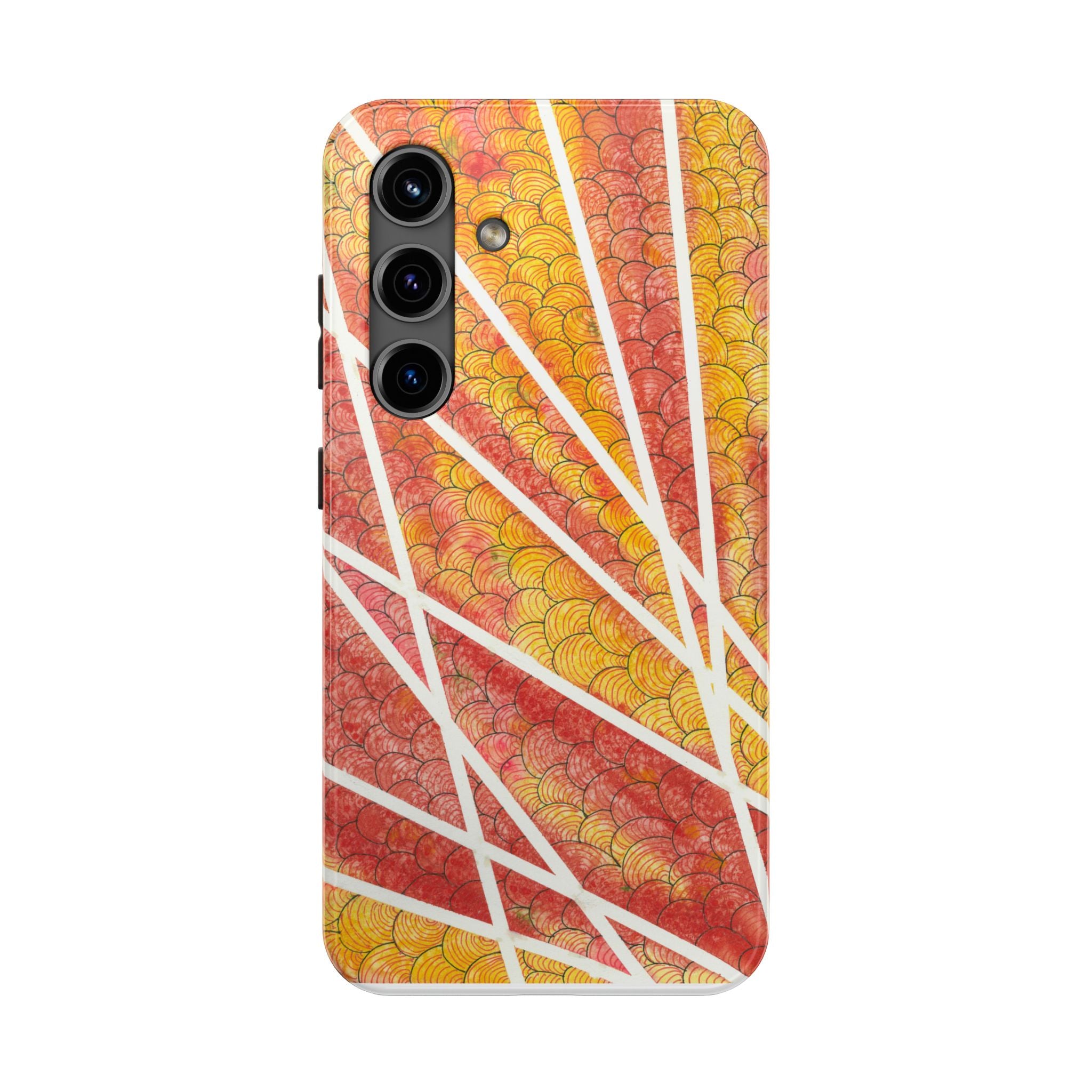 Tough Phone Case - All iPhones and Samsung Galaxys - Exciting Abstract Design #67 Max Mimosa